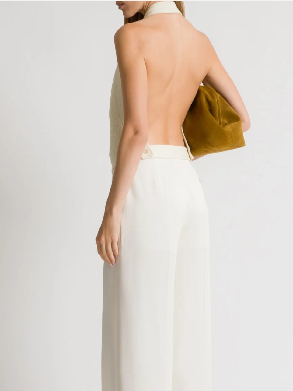 Alberta Ferretti - Gilet avorio