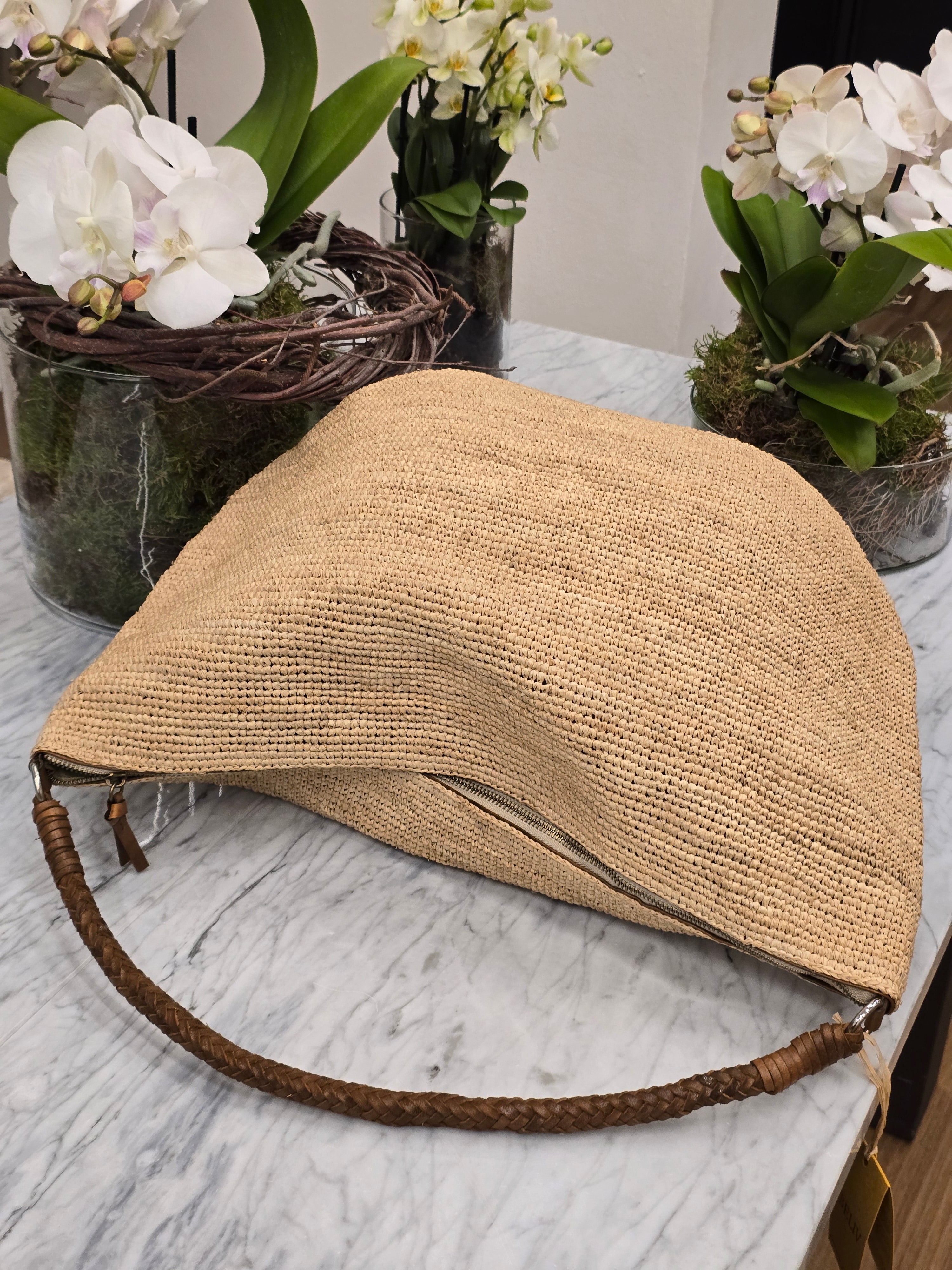 Ibeliv - Borsa in rafia "Utopia" Tea