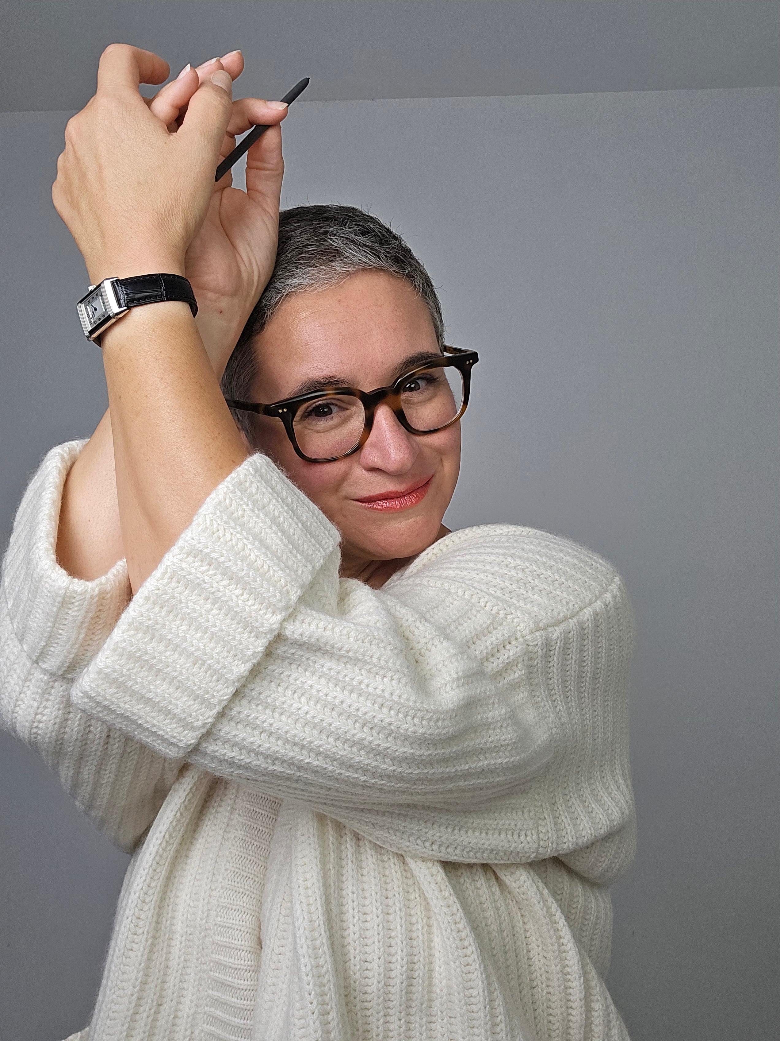 Be You - Cardigan cashmere bianco