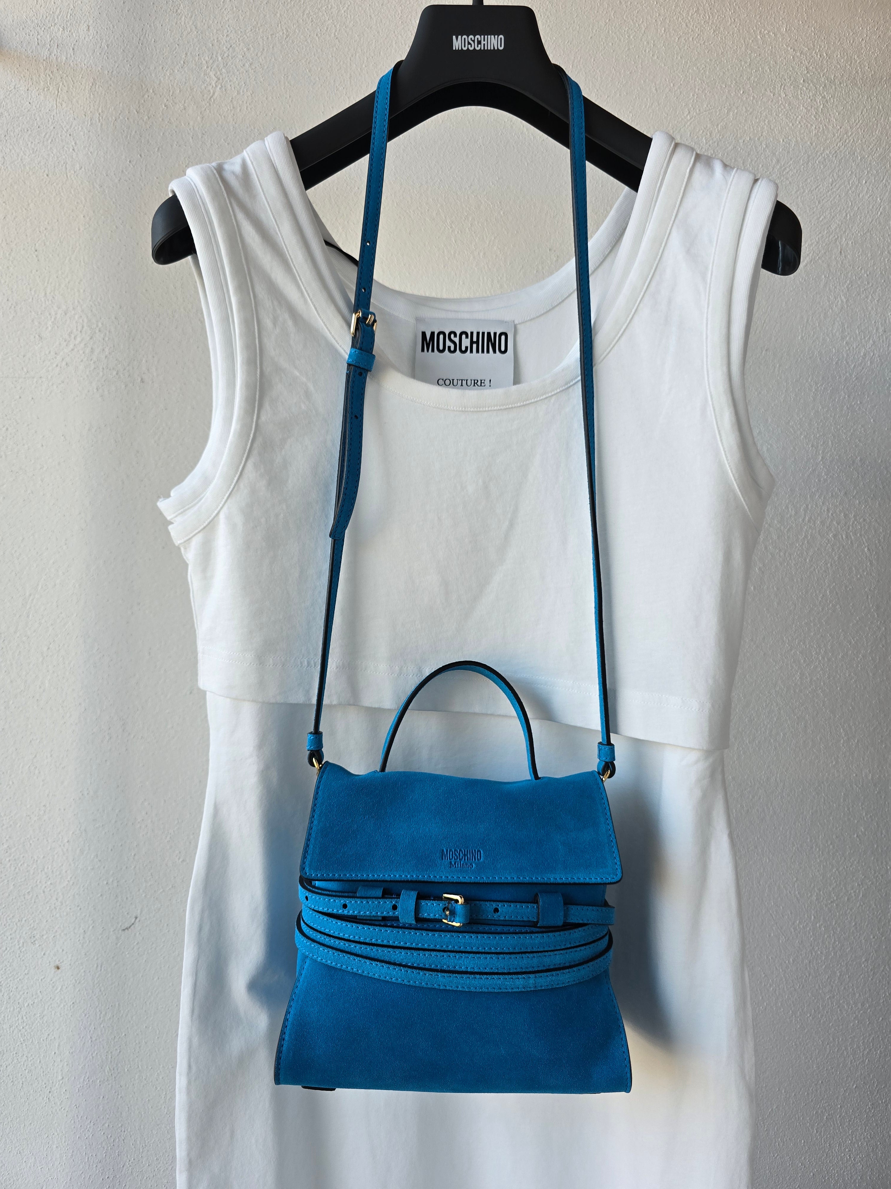 Moschino - Abito in interlock di cotone