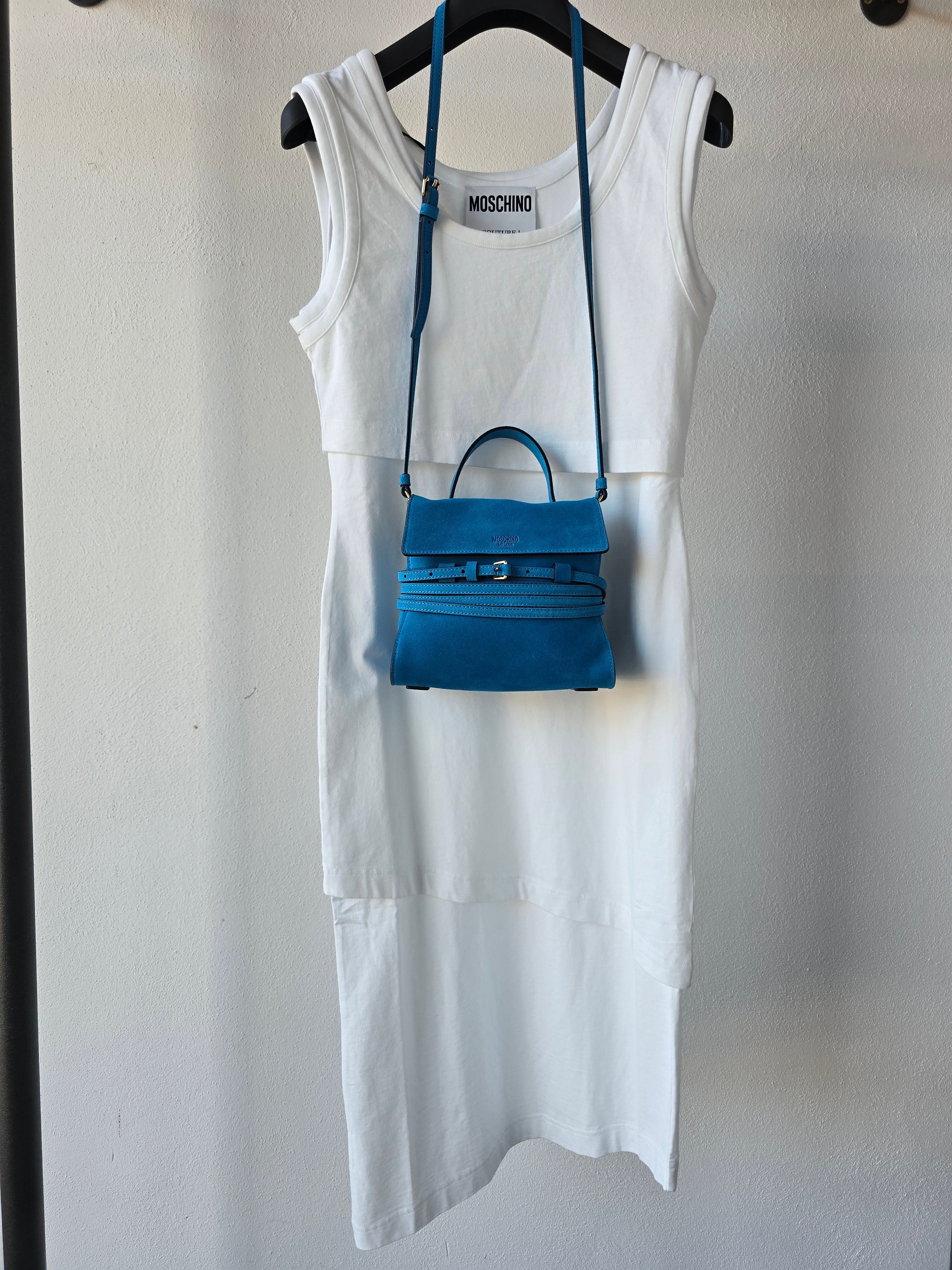 Moschino - Abito in interlock di cotone