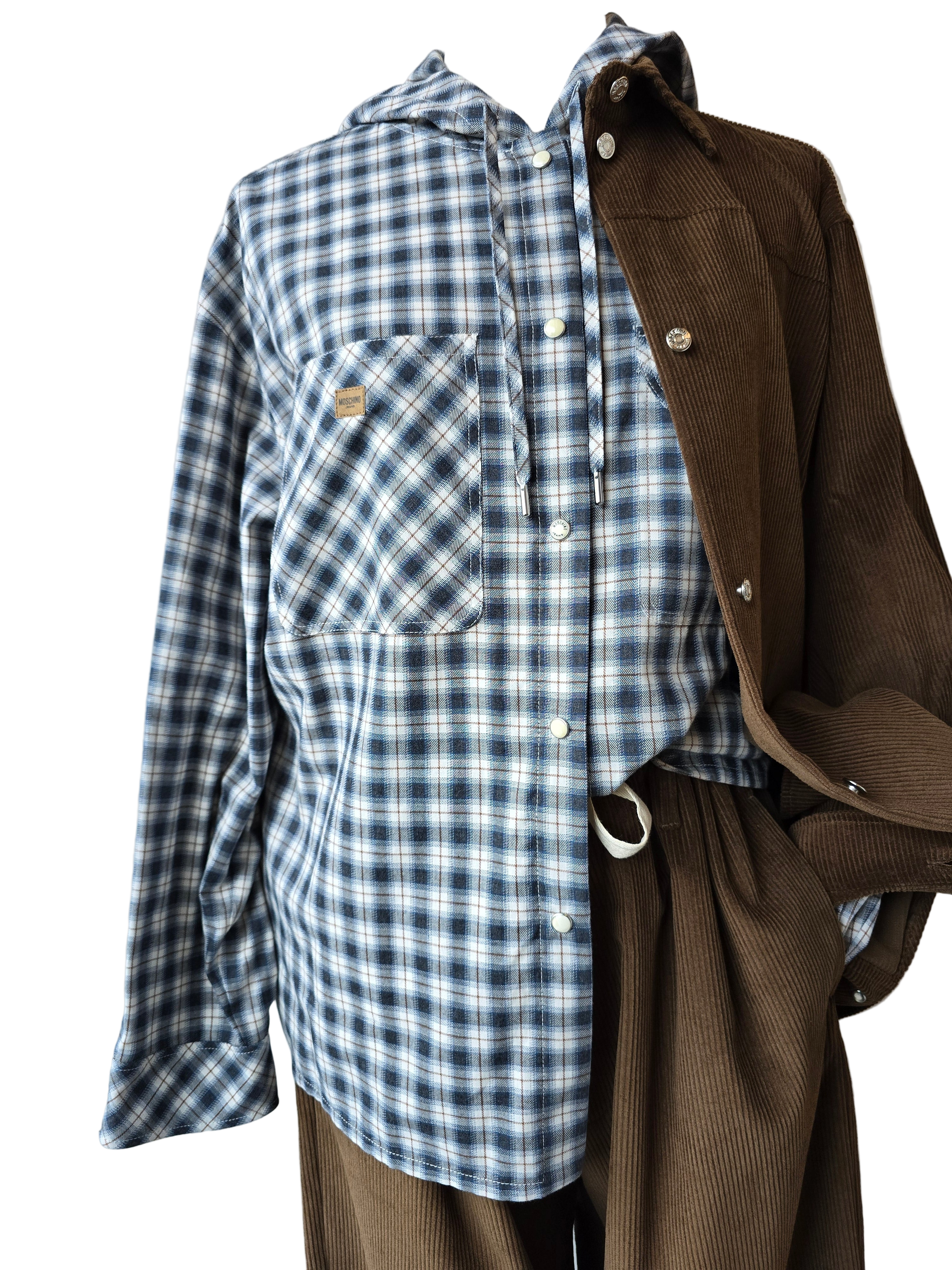 Moschino Jeans - Camicia a quadri fantasia