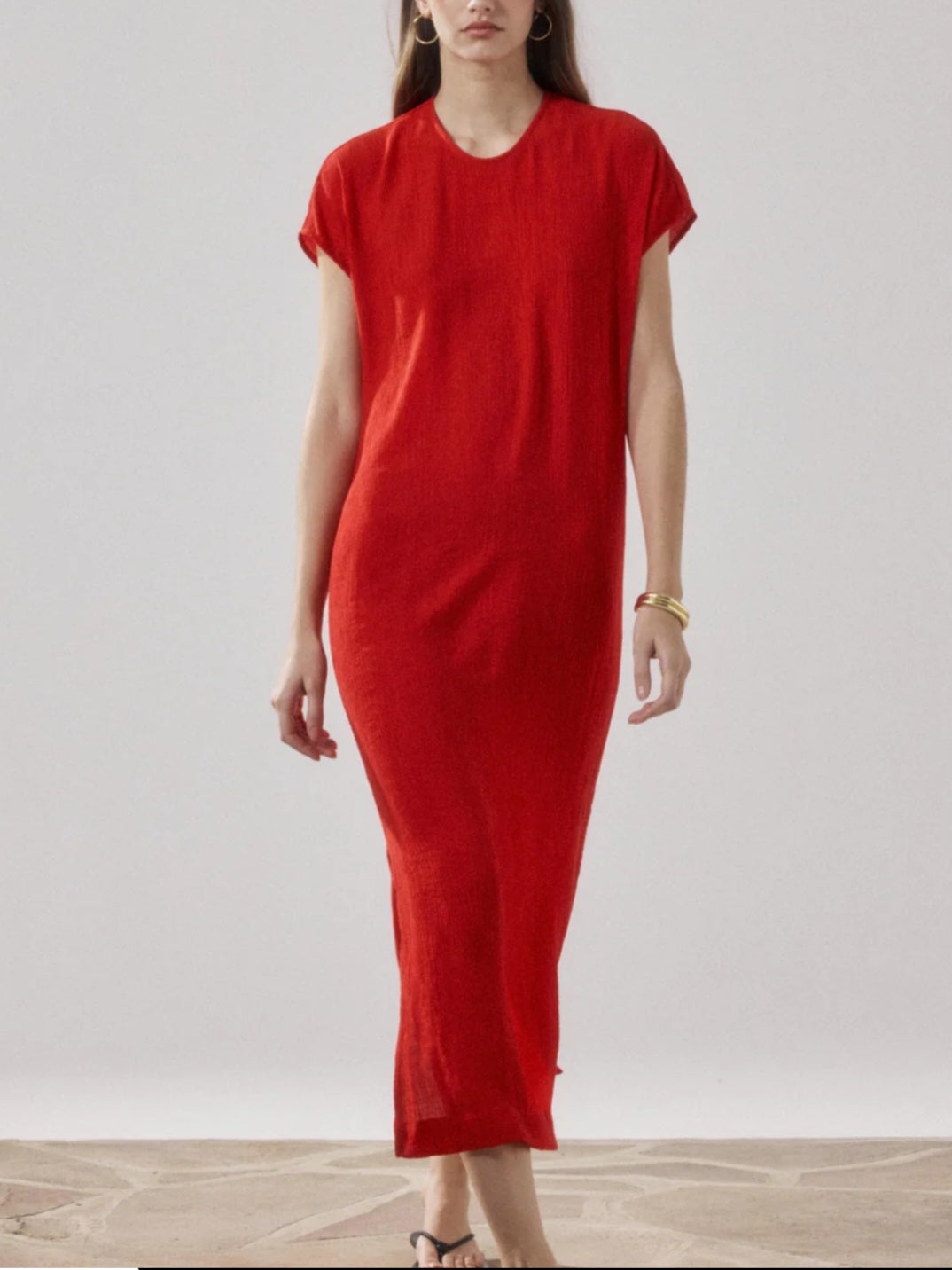 Hartford - Abito lungo "Ronda" rosso
