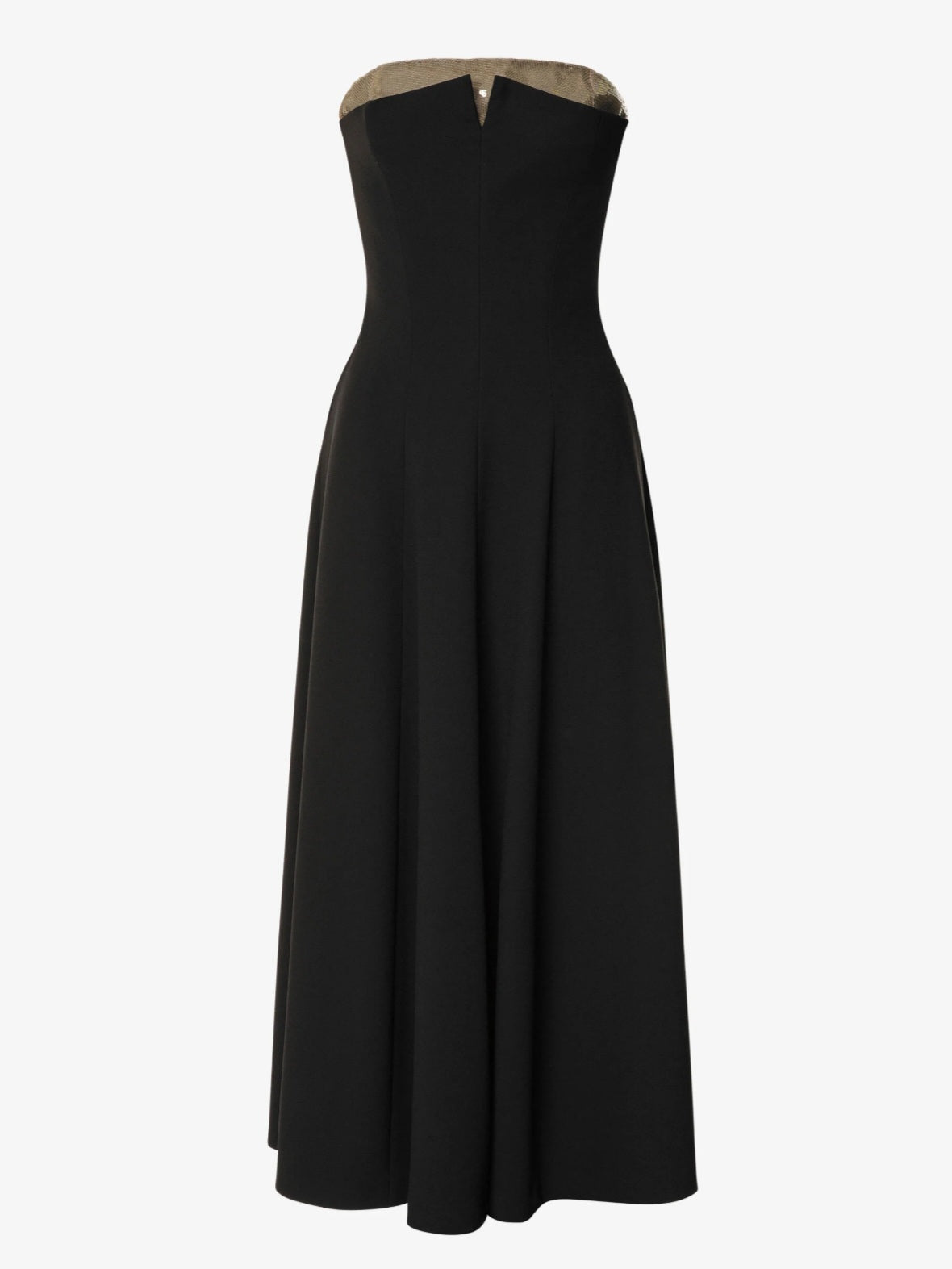 Alberta Ferretti - Abito cady stretch nero