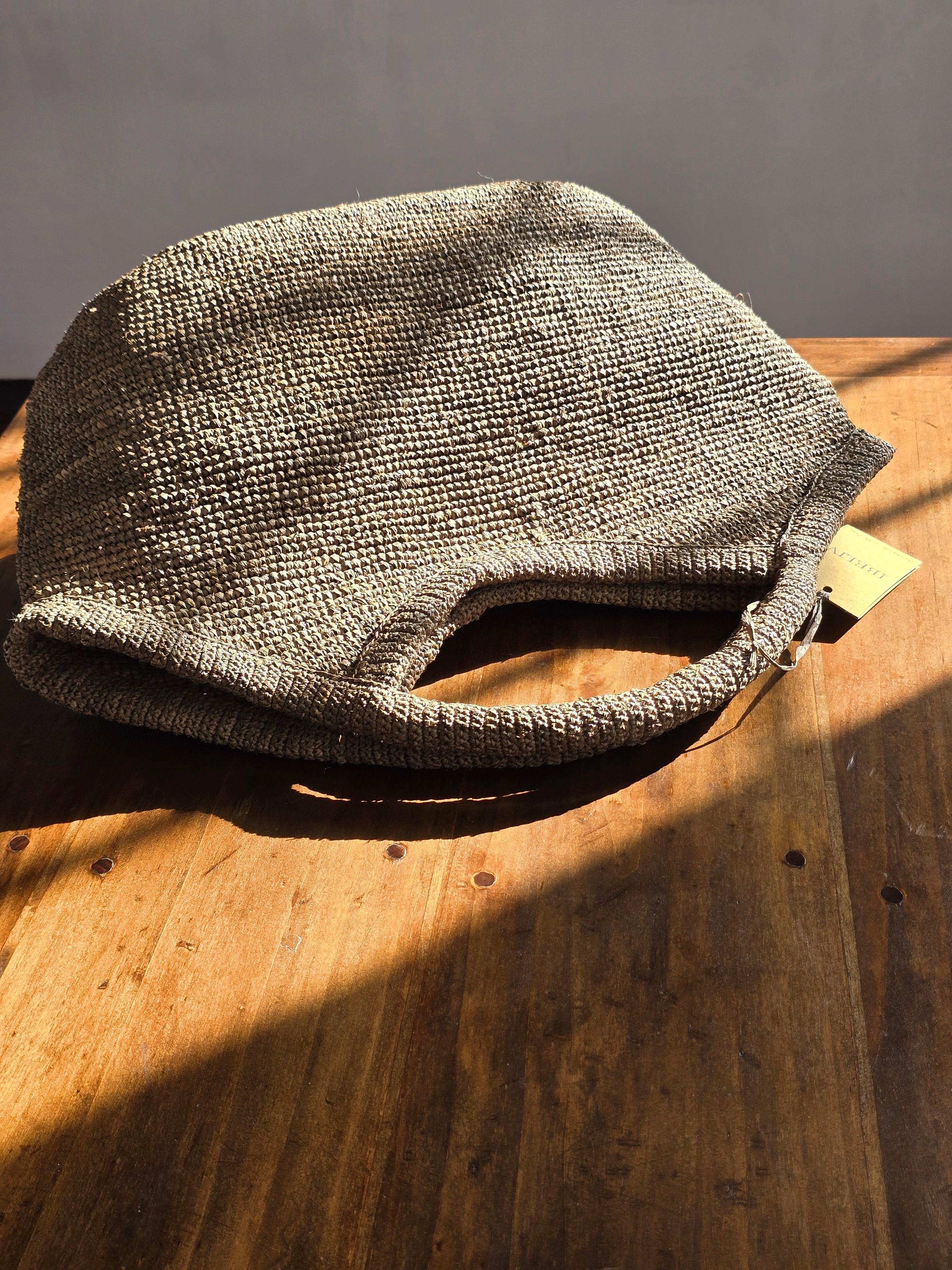 Ibeliv - Borsa rafia "Pure" Dark Tea