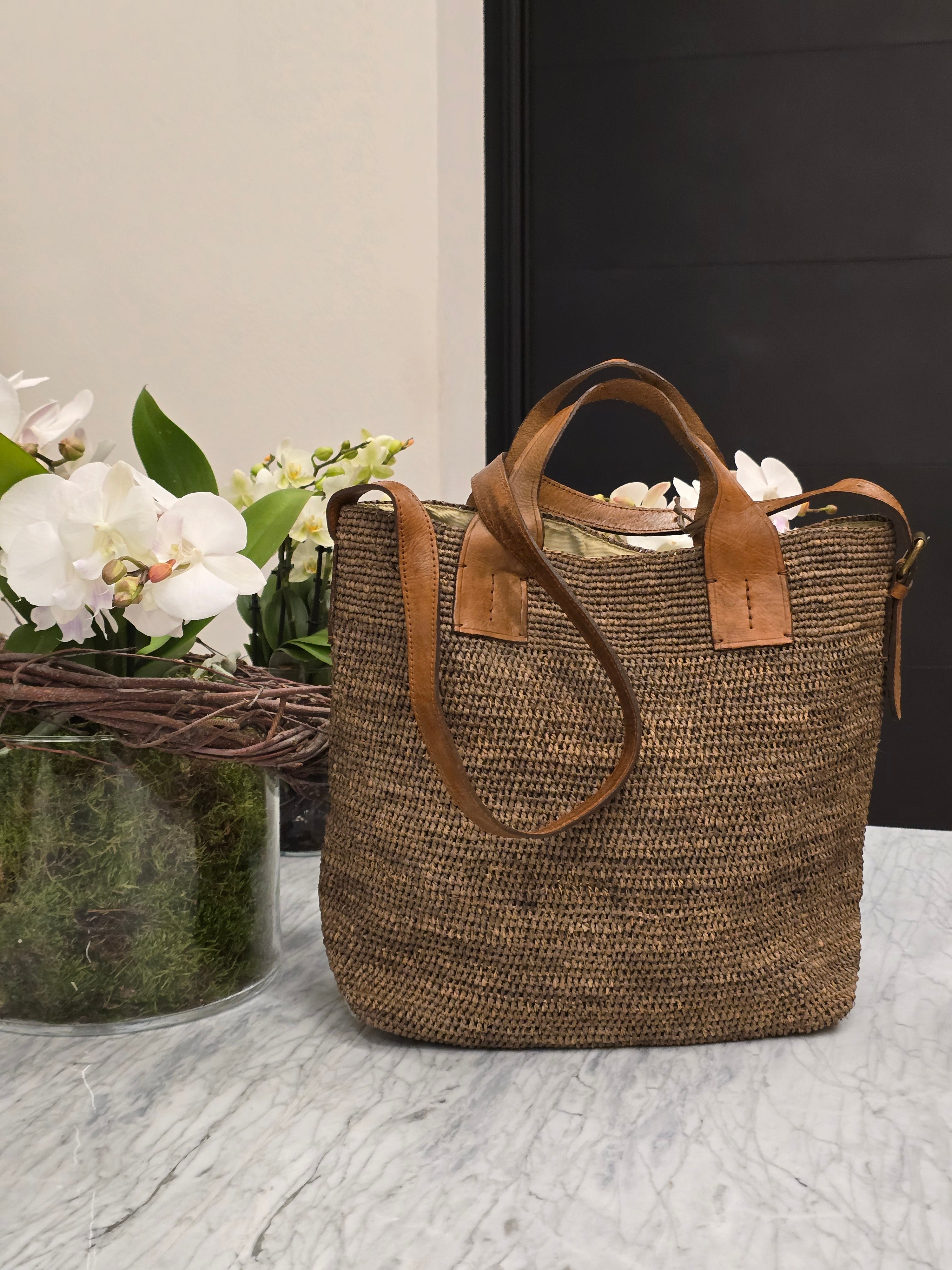 Ibeliv - Borsa "Mety" Dark Tea