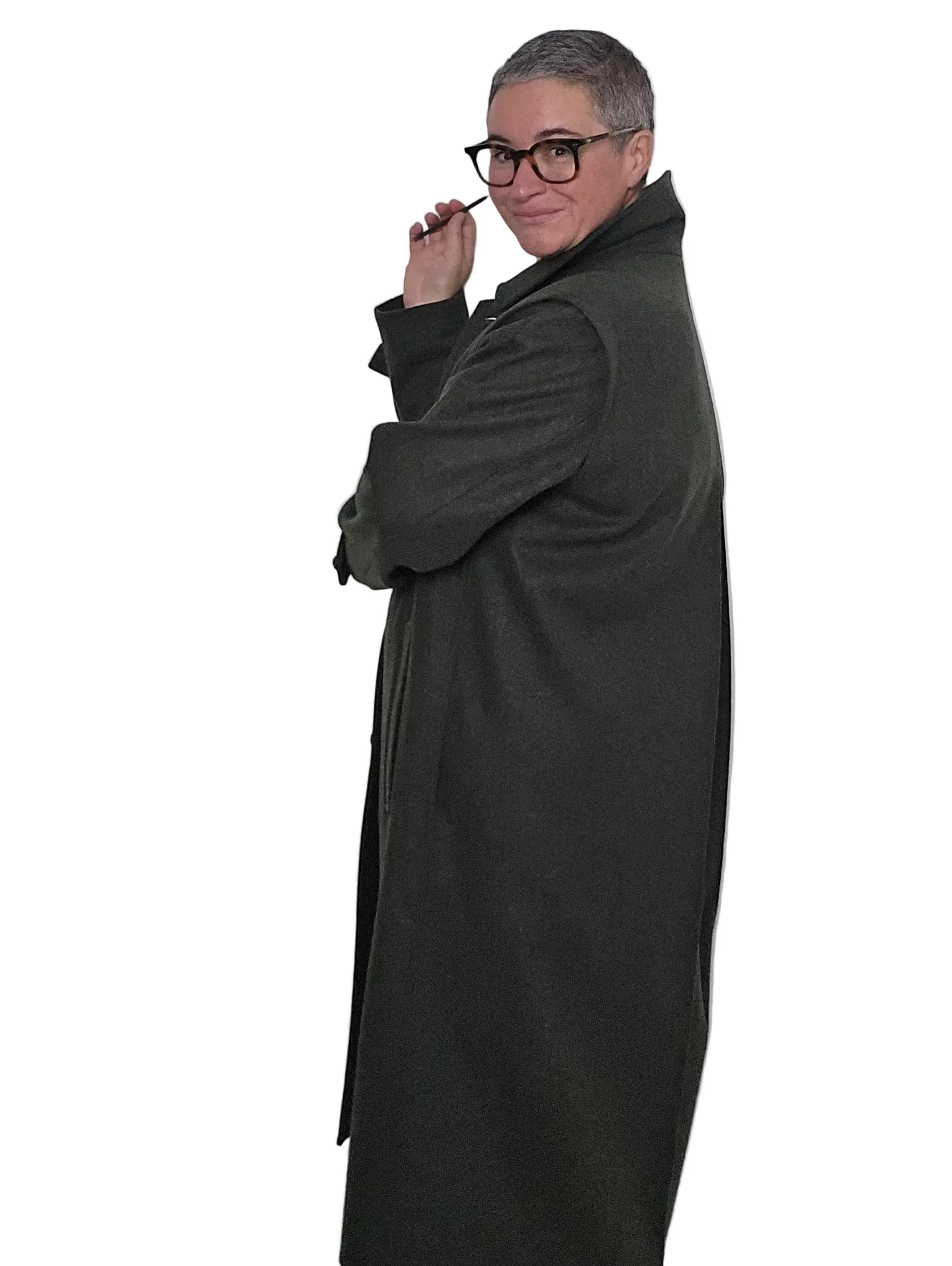 Schneiders - Cappotto lungo "Lena" Loden green