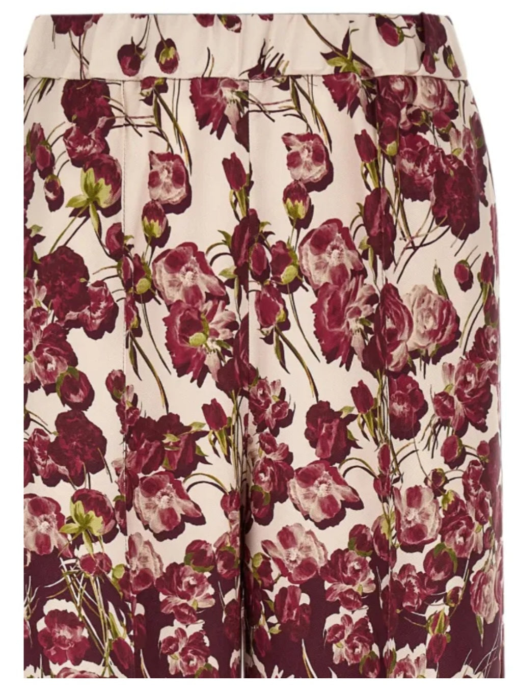 F.R.S. - Pantalone rose f.do avorio "Pontos"