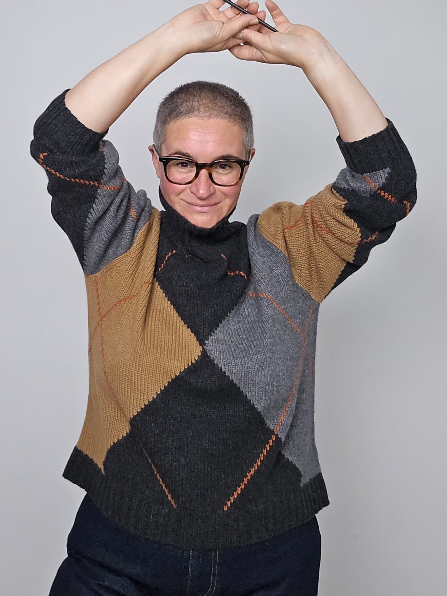 Be You - Maglia cashmere turtle neck