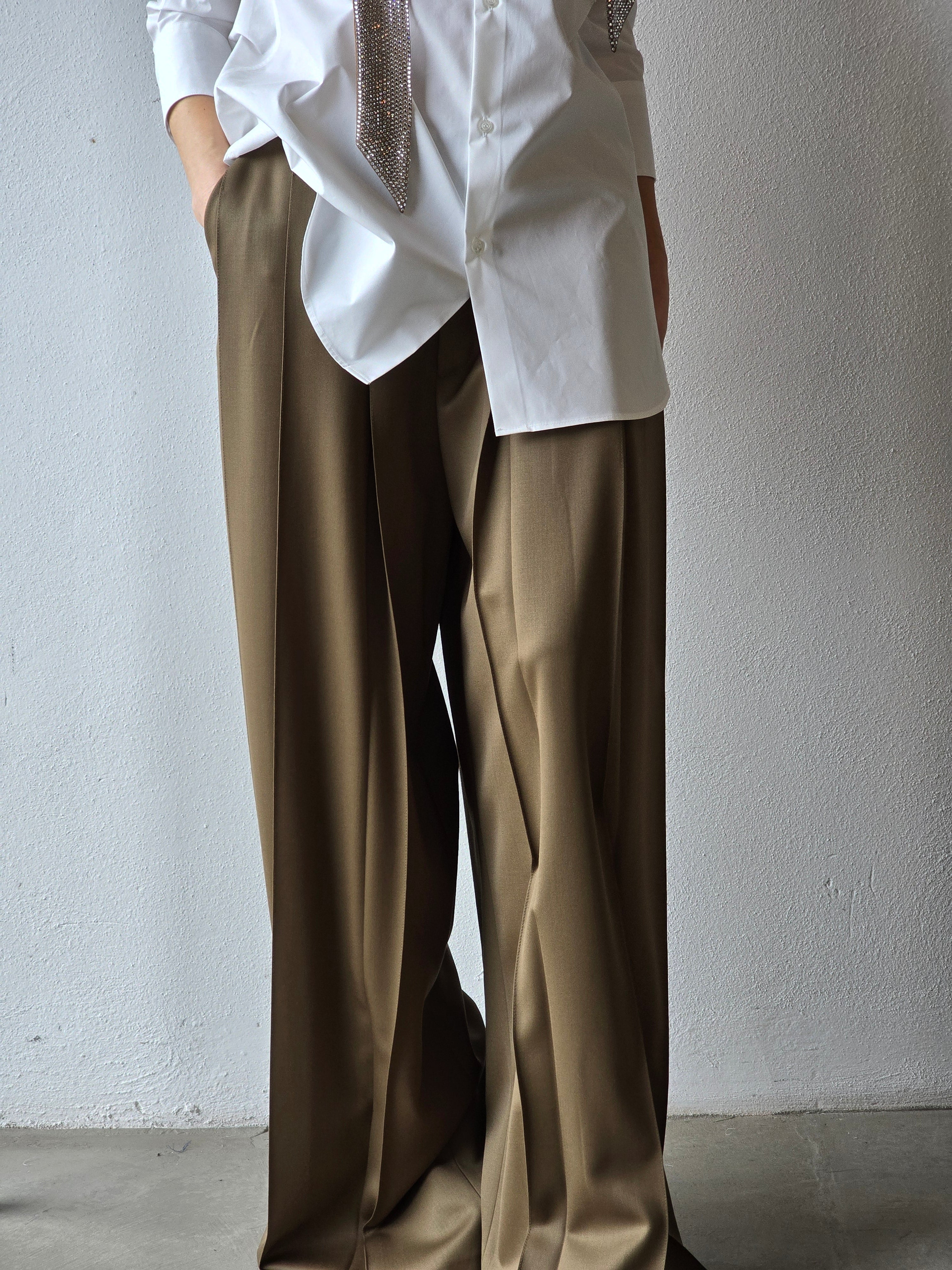 Giuseppe di Morabito - Pantaloni color oliva