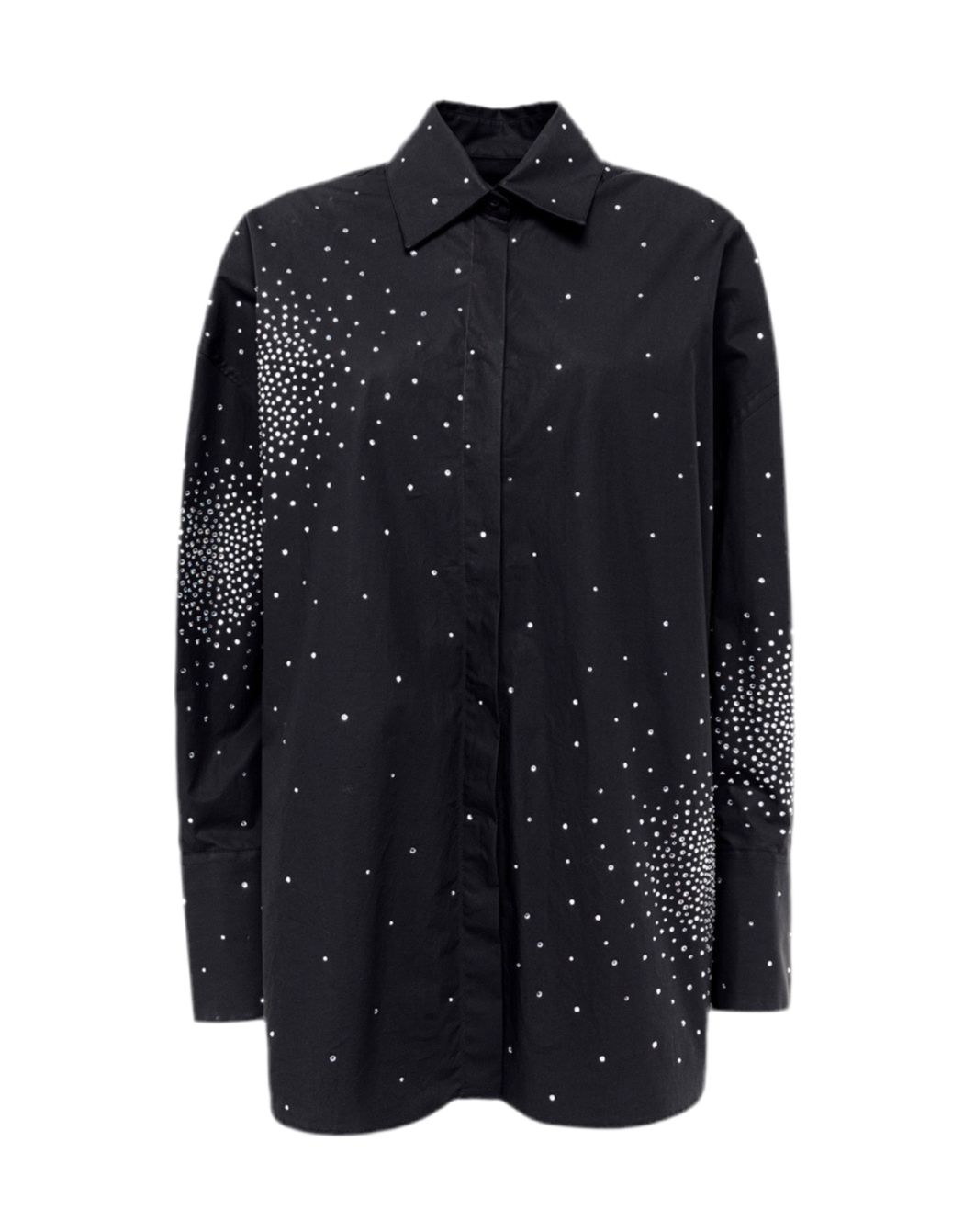 Giuseppe di Morabito - Camicia nera con strass