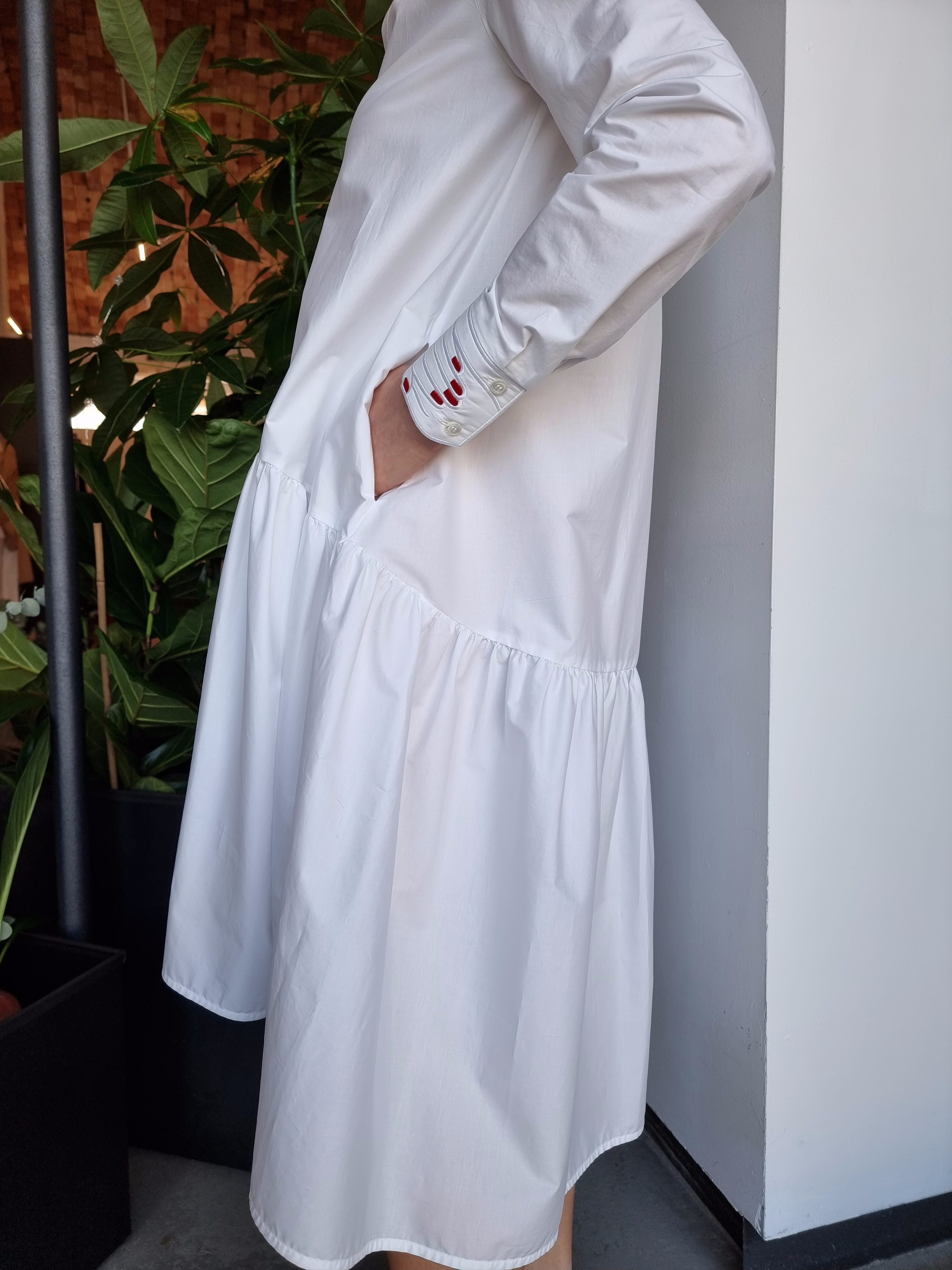 Vivetta – Vestito popeline bianco