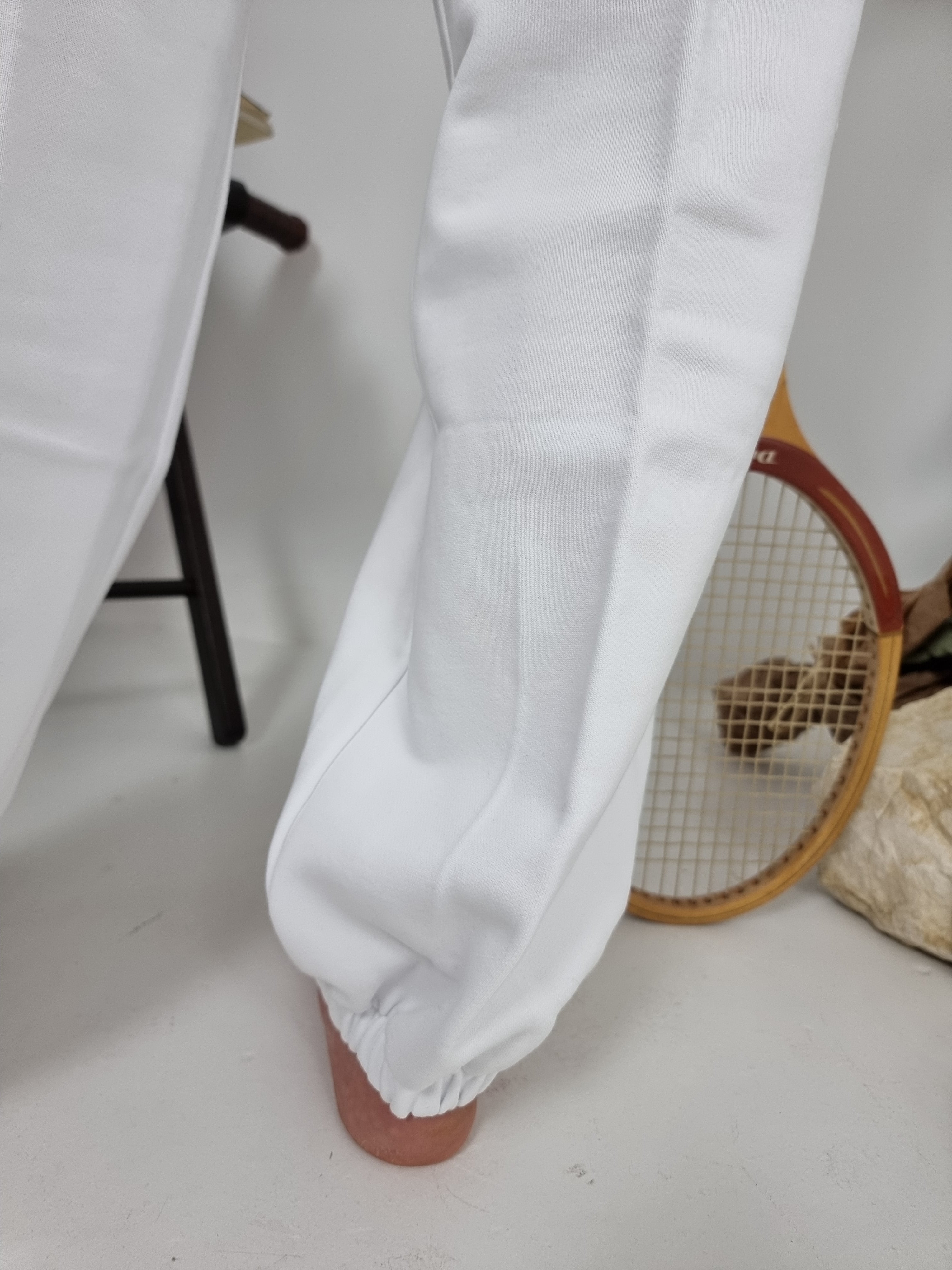 Moschino Pantalone in felpa bianco