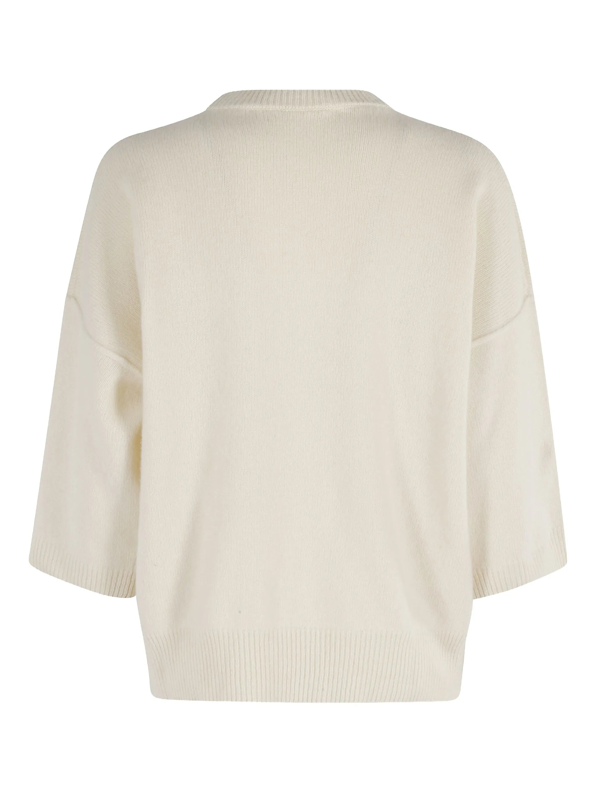 Federica Tosi - Maglia over cuciture a vista latte
