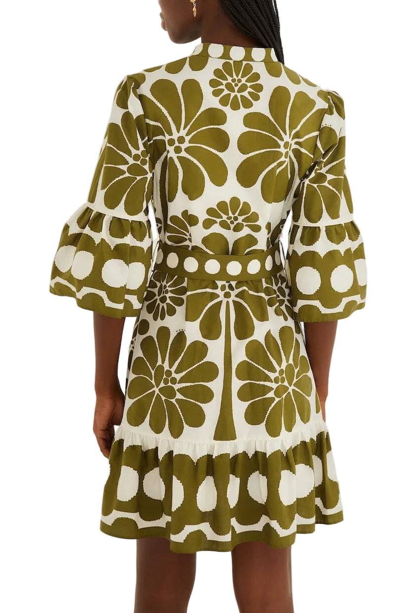Farm Rio - Mini abito Palermo green