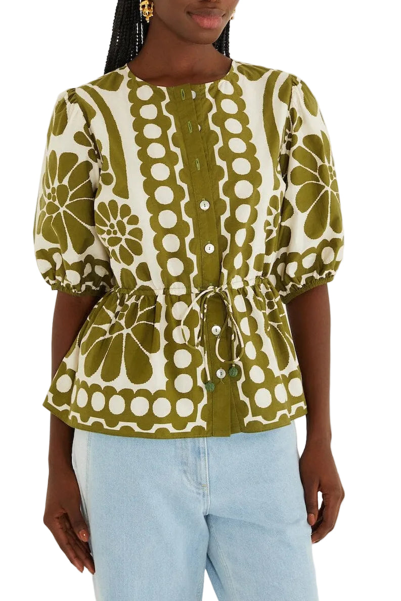 Farm Rio - Blusa verde