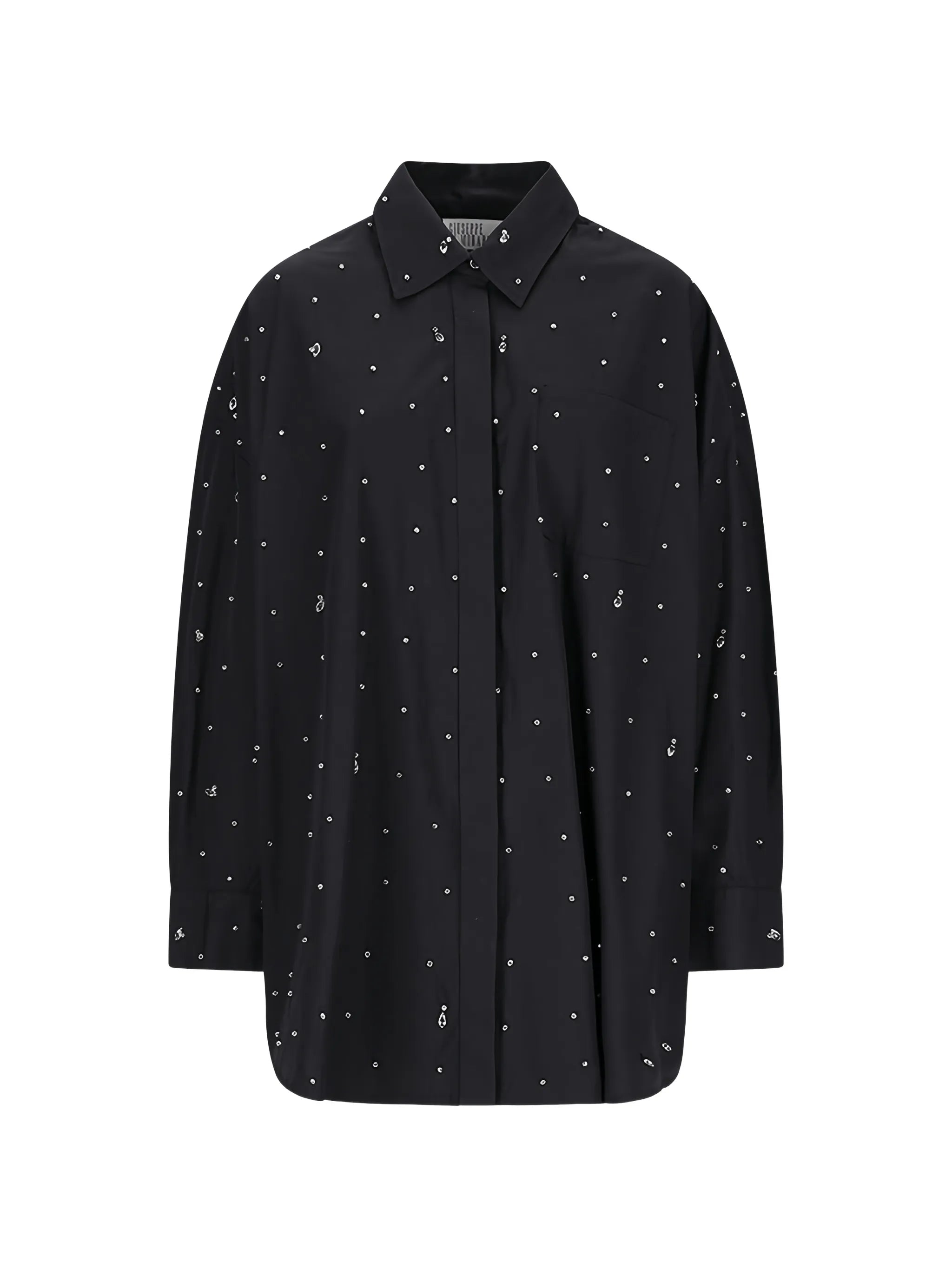 Giuseppe di Morabito - Camicia nera con applicazioni