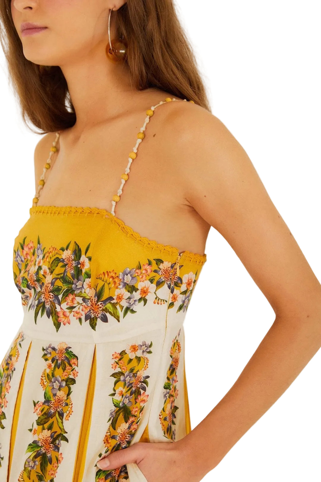 Farm Rio - Maxi abito Sand Hilo Stripes