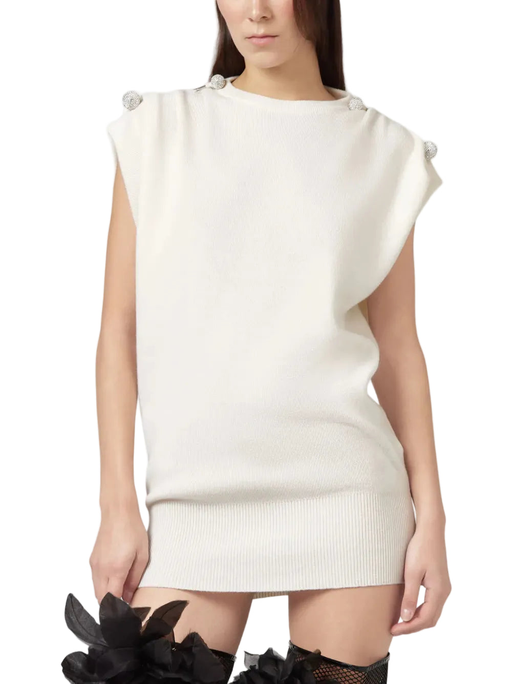 Giuseppe di Morabito - Abito in maglia latte