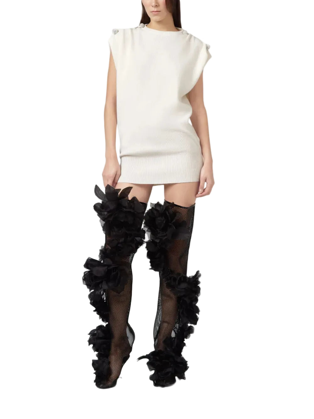 Giuseppe di Morabito - Abito in maglia latte