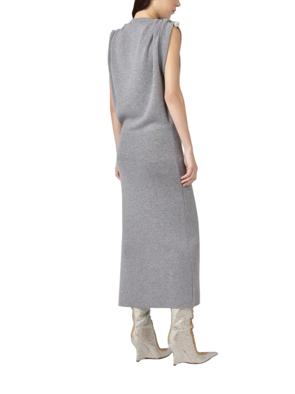 Giuseppe di Morabito - Abito in maglia melange grey