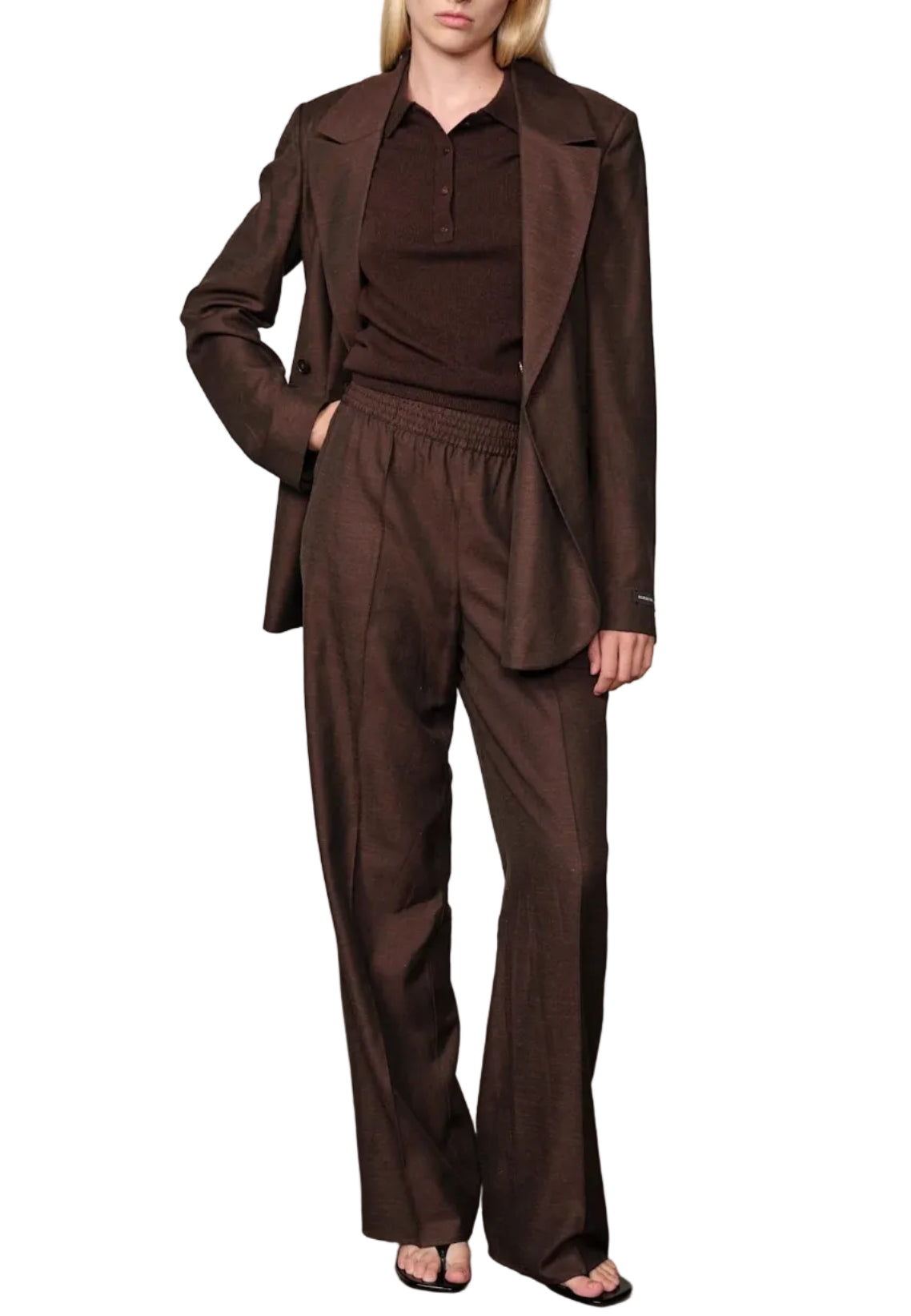 Herskind - Blazer cioccolato "Lillith"