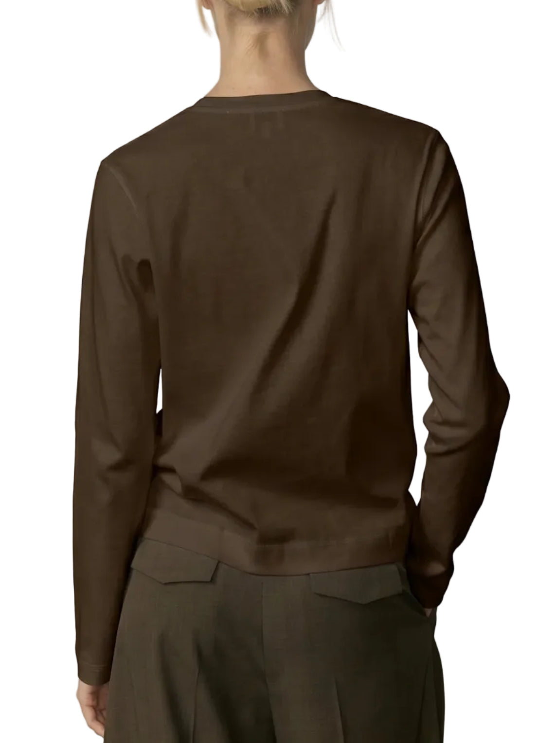 Herskind - Blusa "Dagmar" dark brown