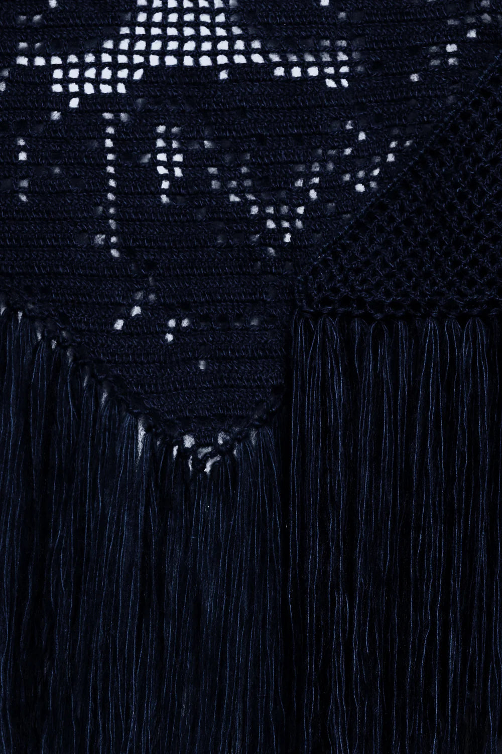 Scialle Coperta Peonia Midnight Blue Chiara Is