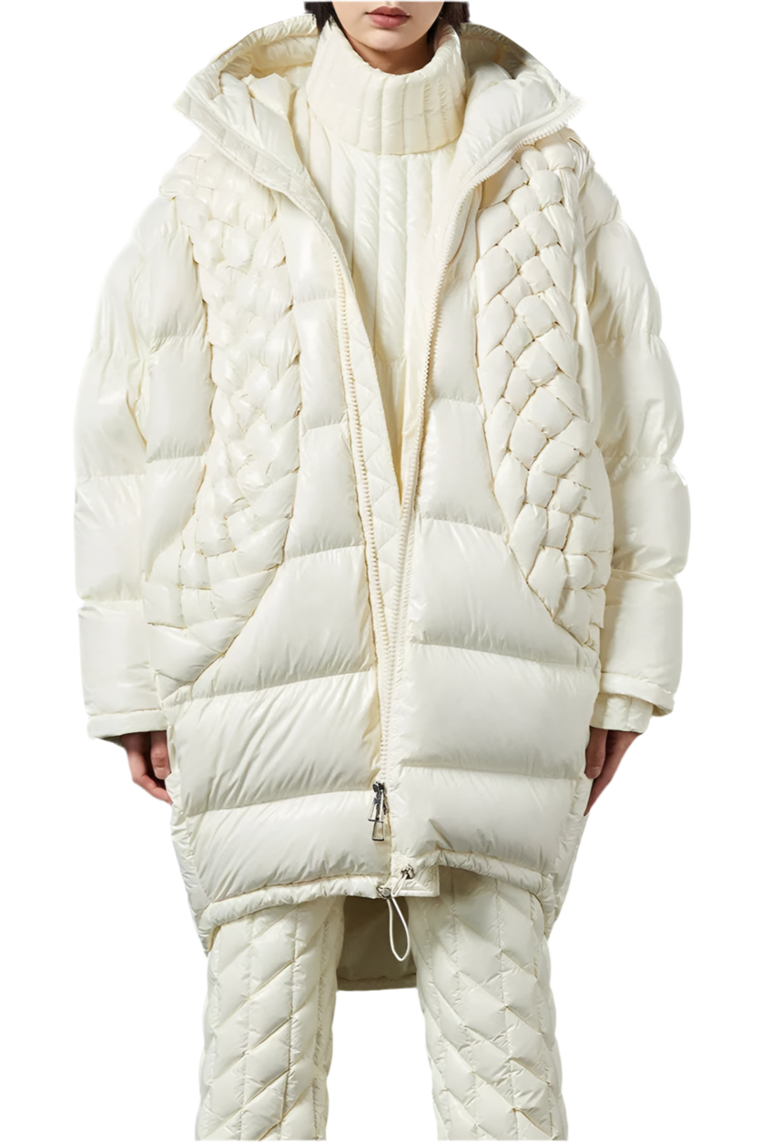Raxxy - Piumino oversize bianco