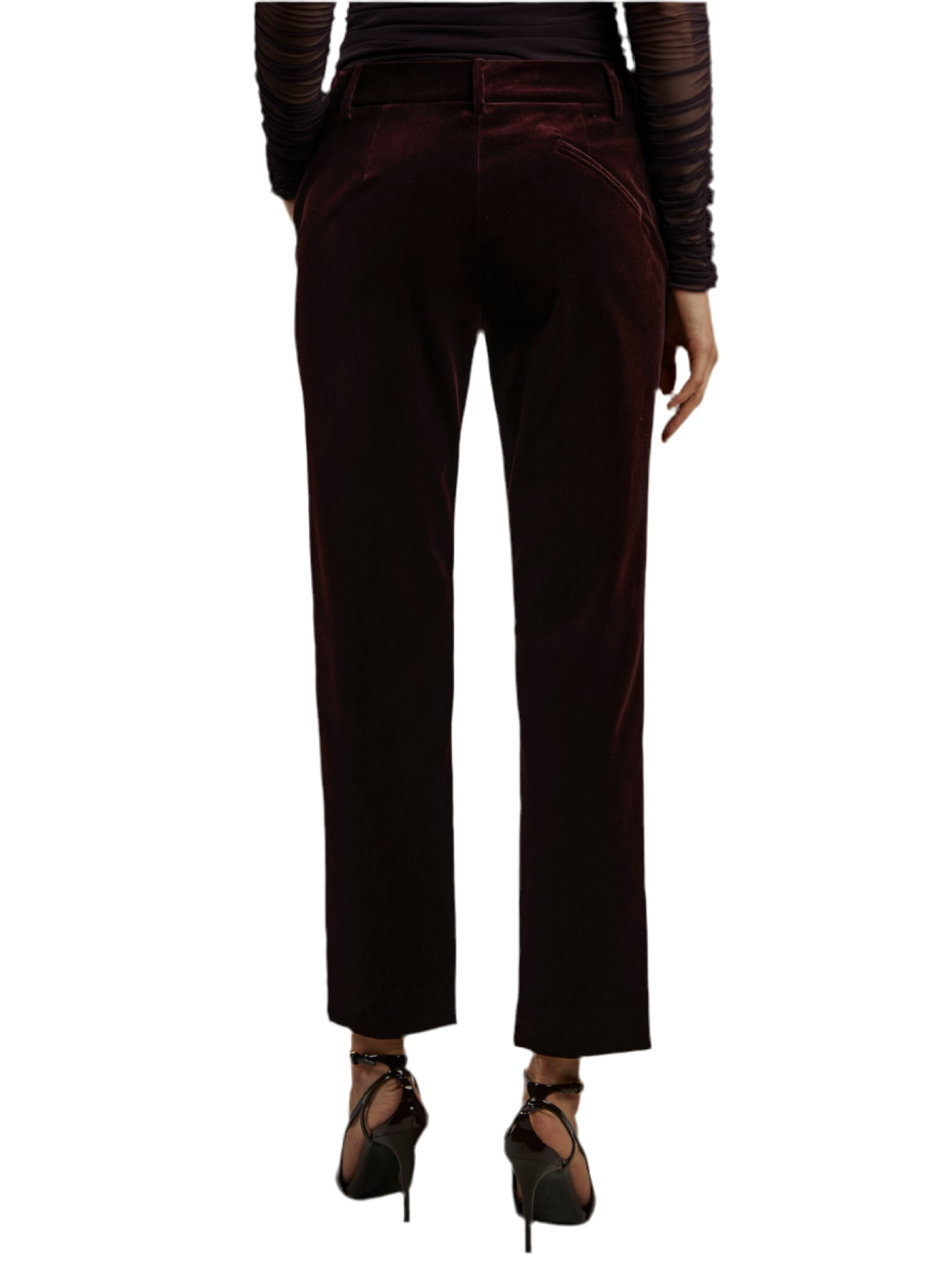 Federica Tosi - Pantalone frescolana melanzana