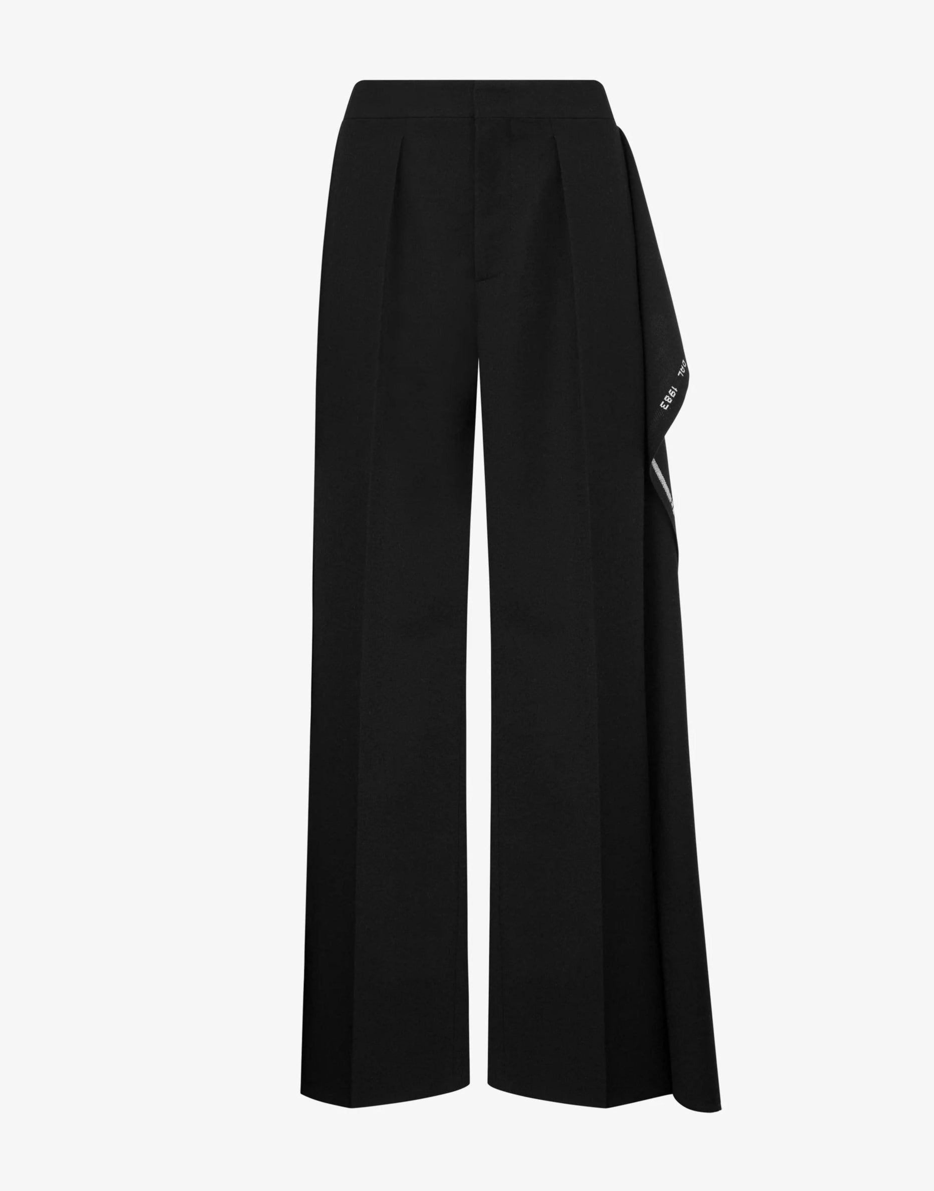 Moschino - Pantalone in flanella di lana