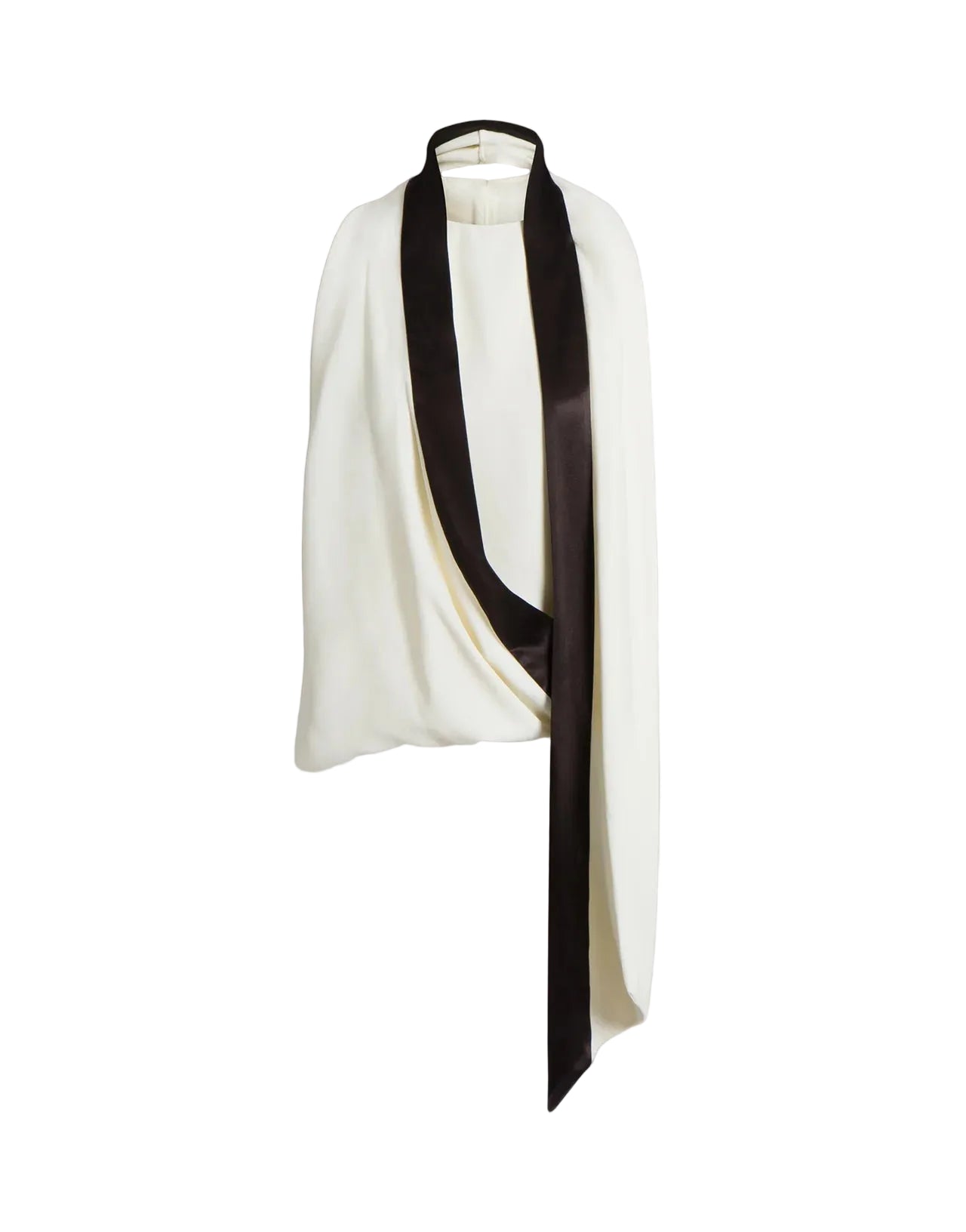 Alberta Ferretti - Top con sciarpa in raso
