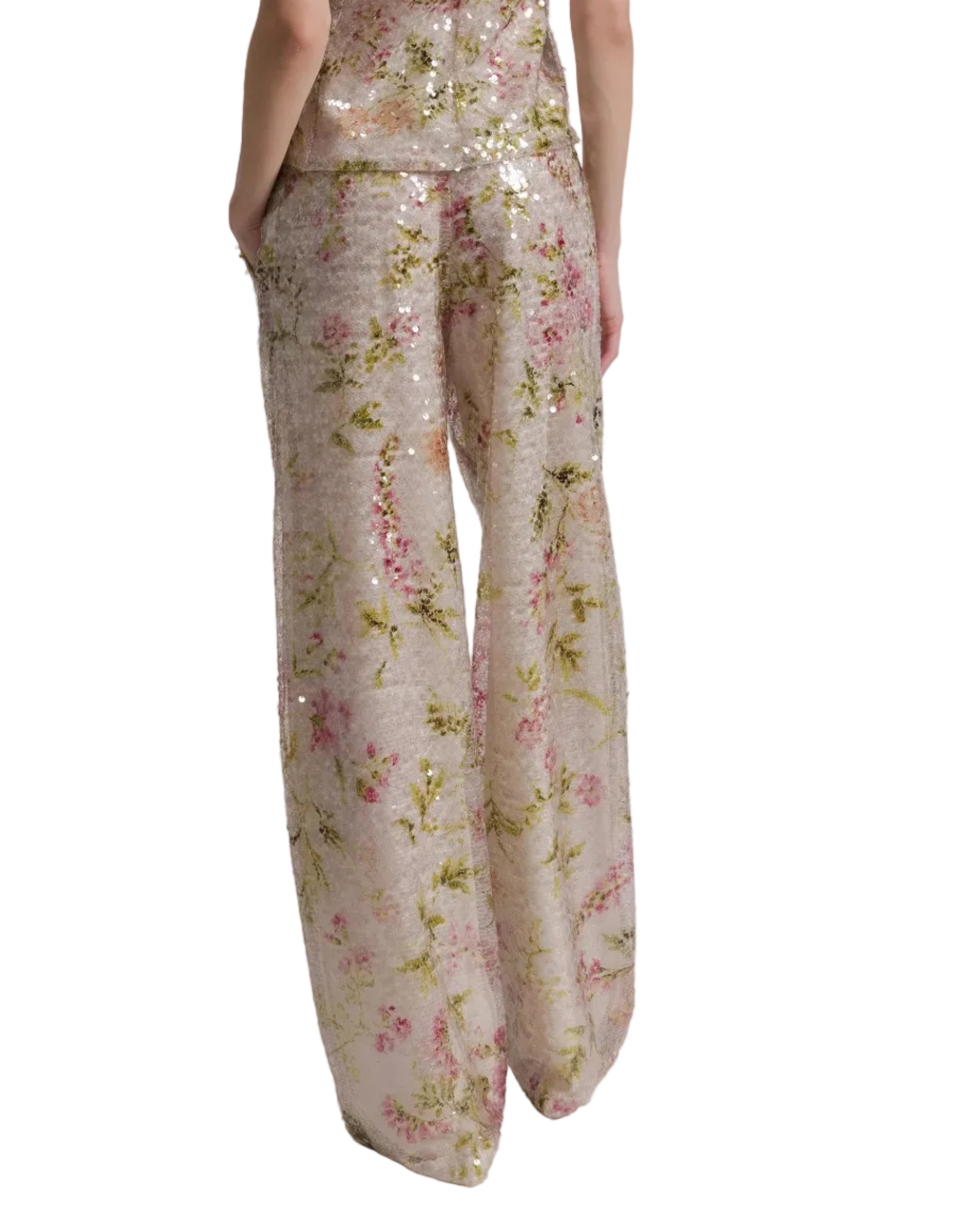 Alberta Ferretti - Pantalone paillettes