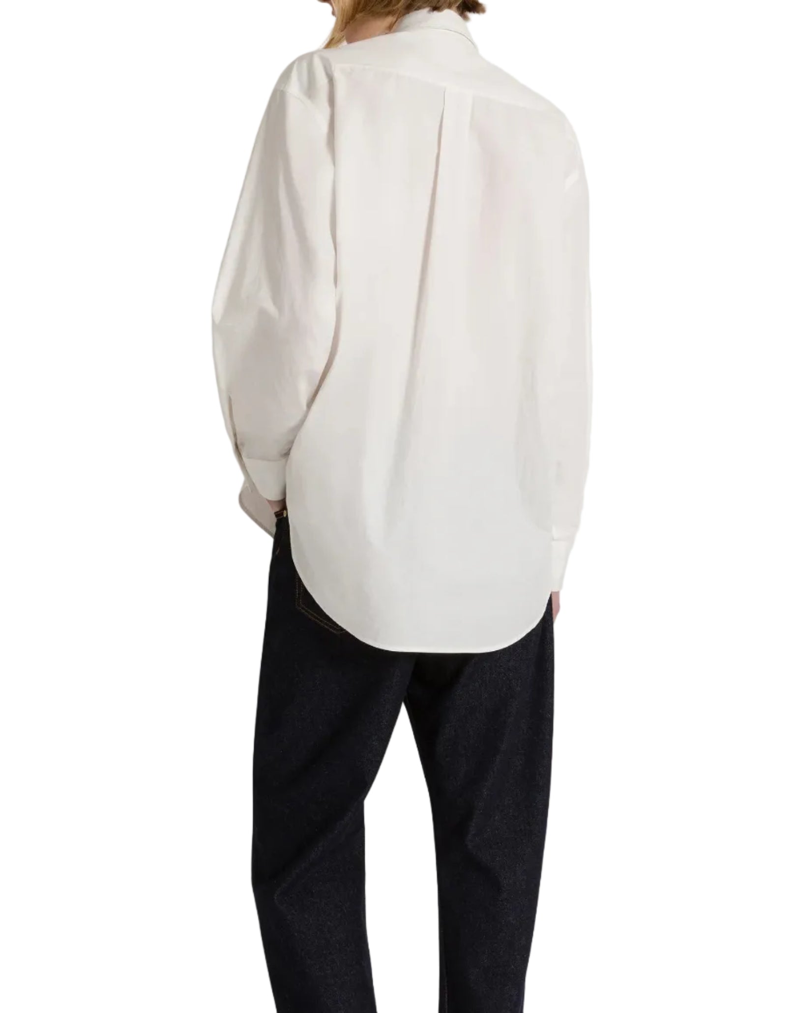 Alberta Ferretti - Camicia con applicazioni floreali