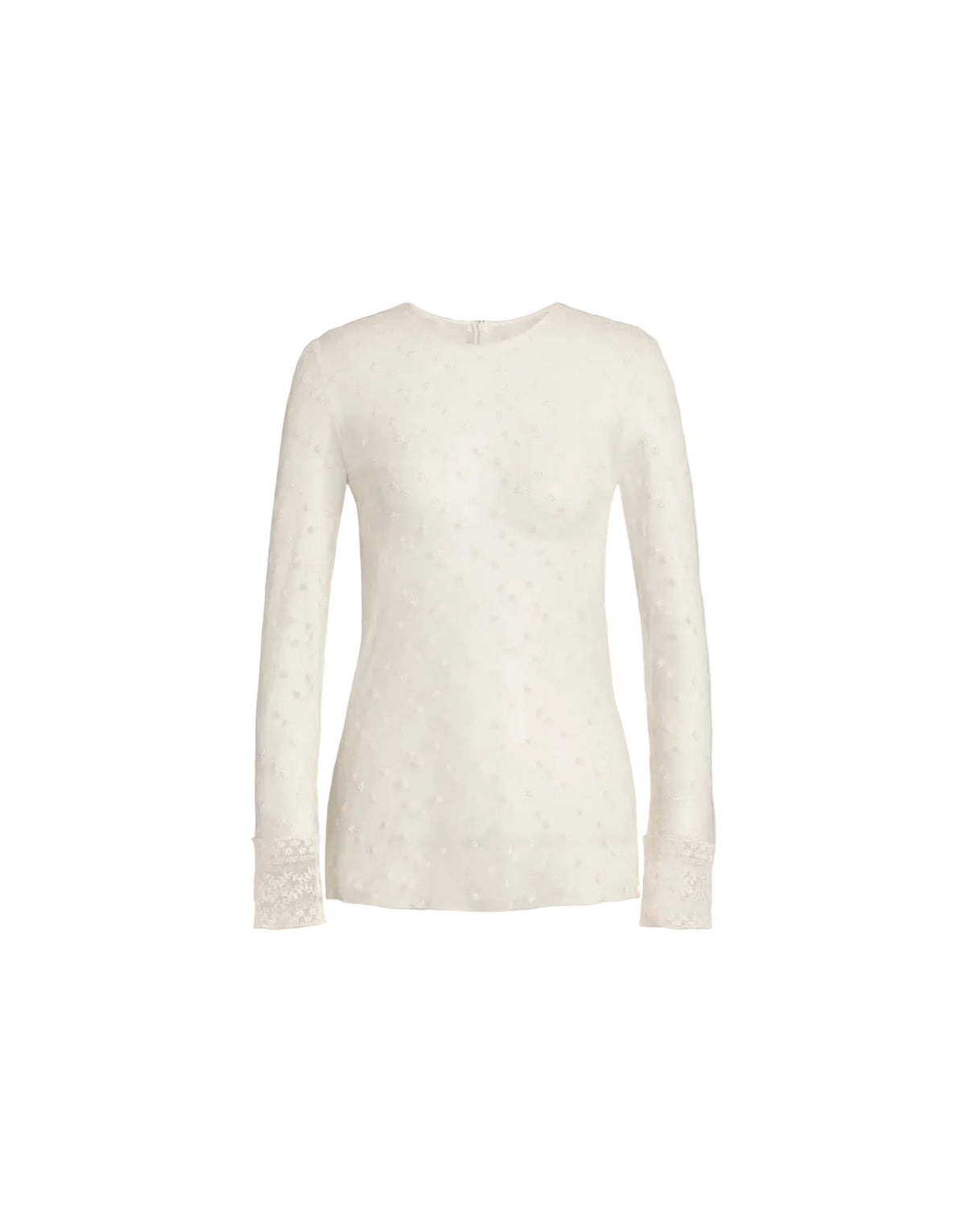 Alberta Ferretti - Camicia tulle bianca