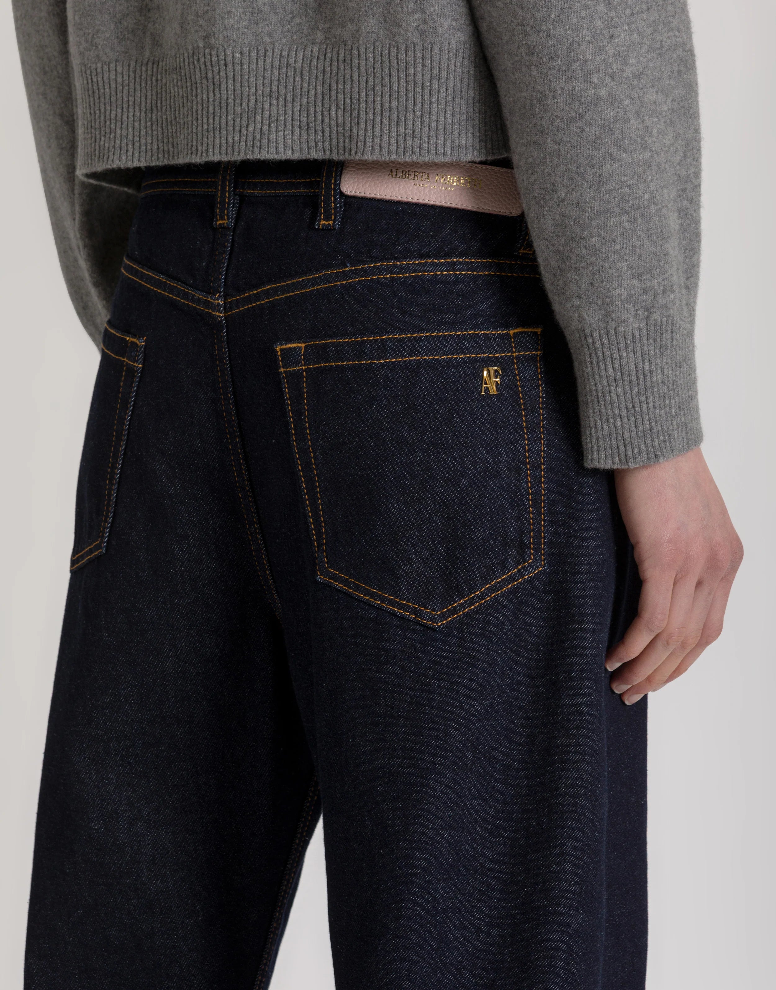 Alberta Ferretti - Denim blu