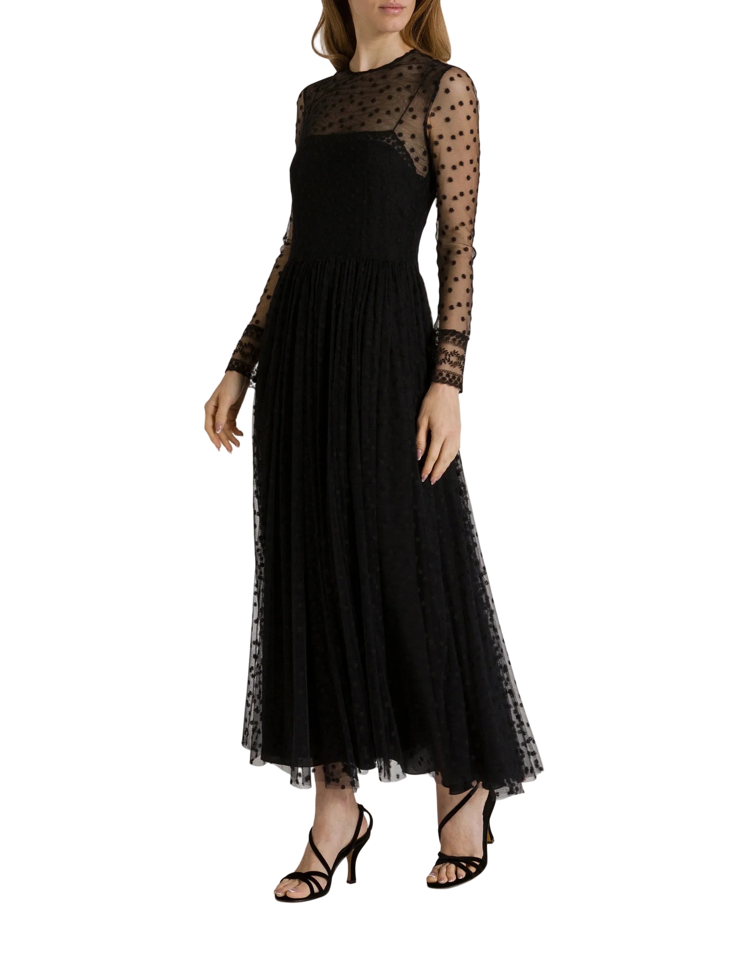Alberta Ferretti - Abito nero tulle