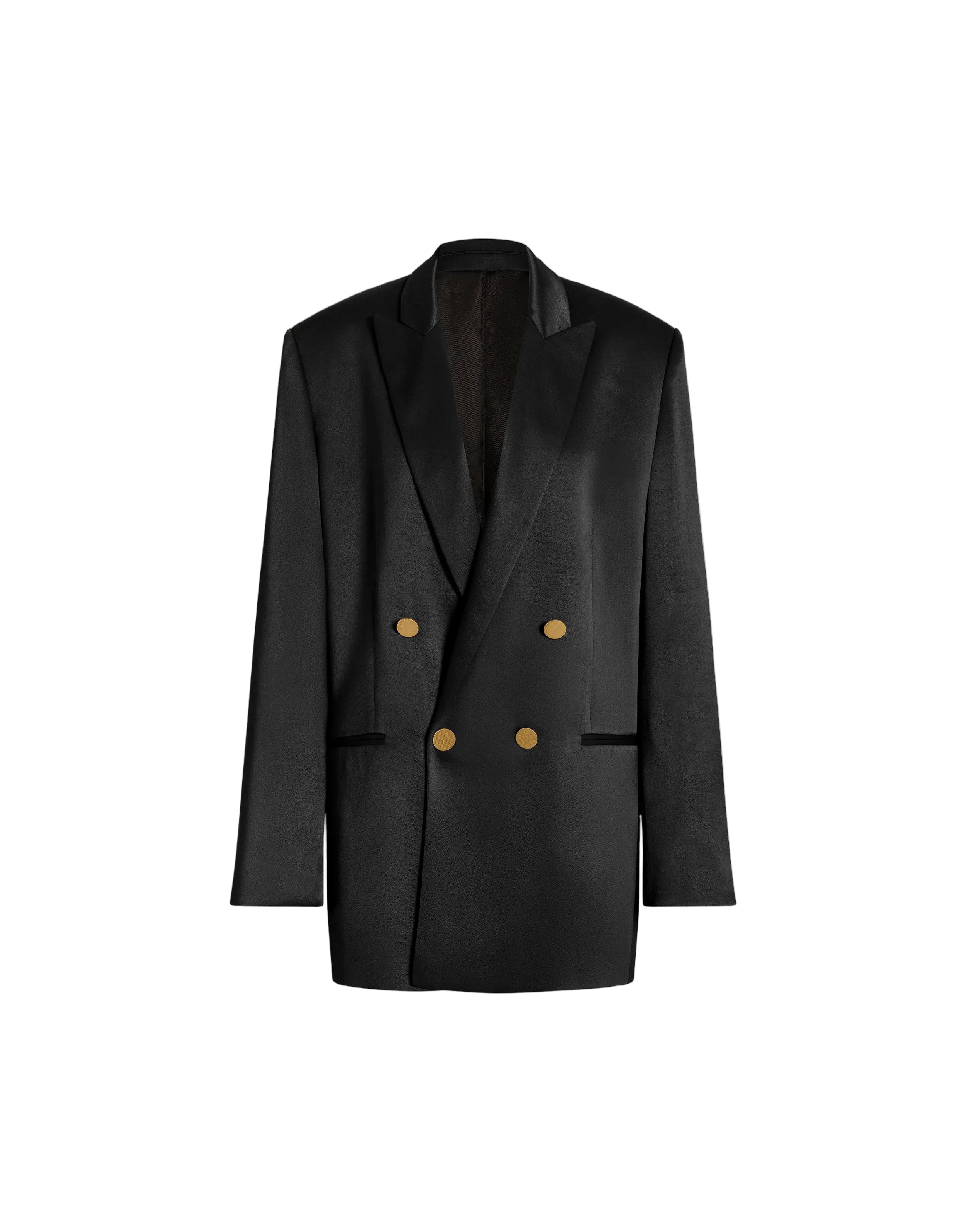 Alberta Ferretti - Giacca doppiopetto nera