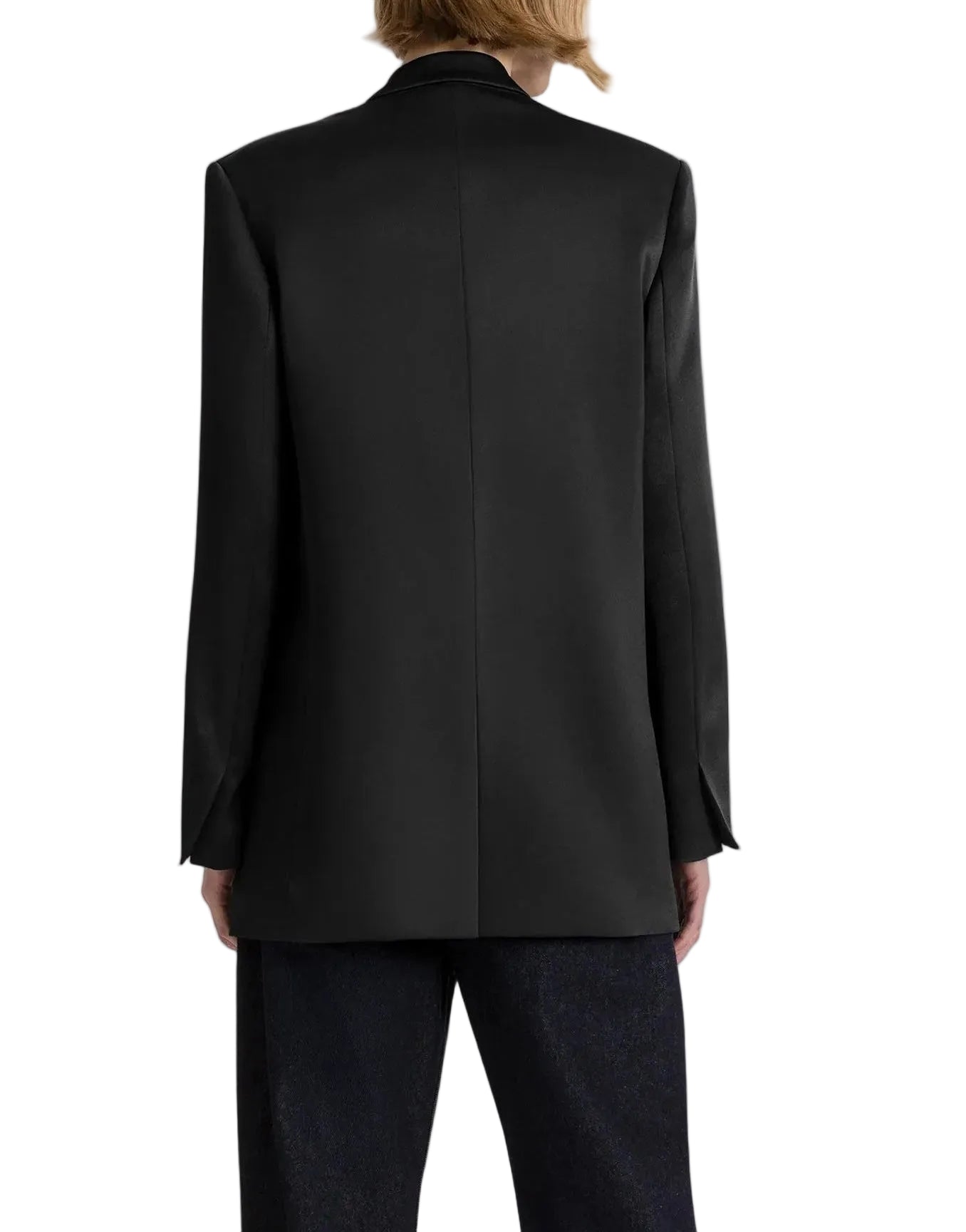 Alberta Ferretti - Giacca doppiopetto nera