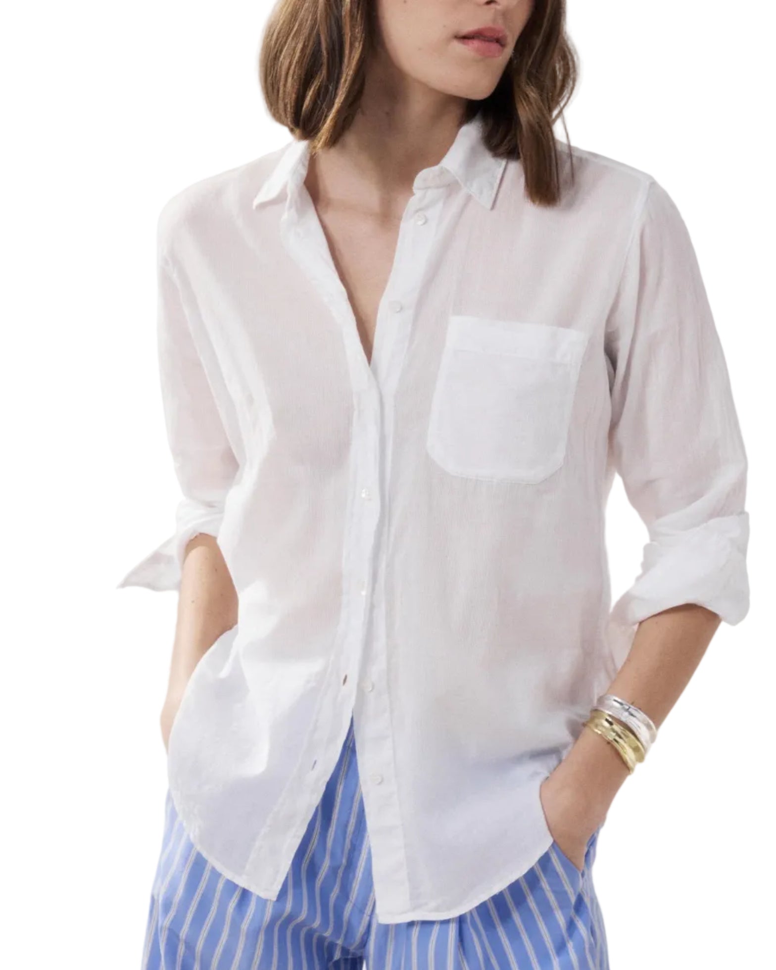 Hartford - Camicia bianca modello "Cover"