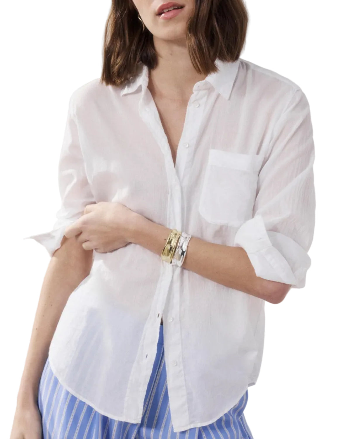 Hartford - Camicia bianca modello "Cover"