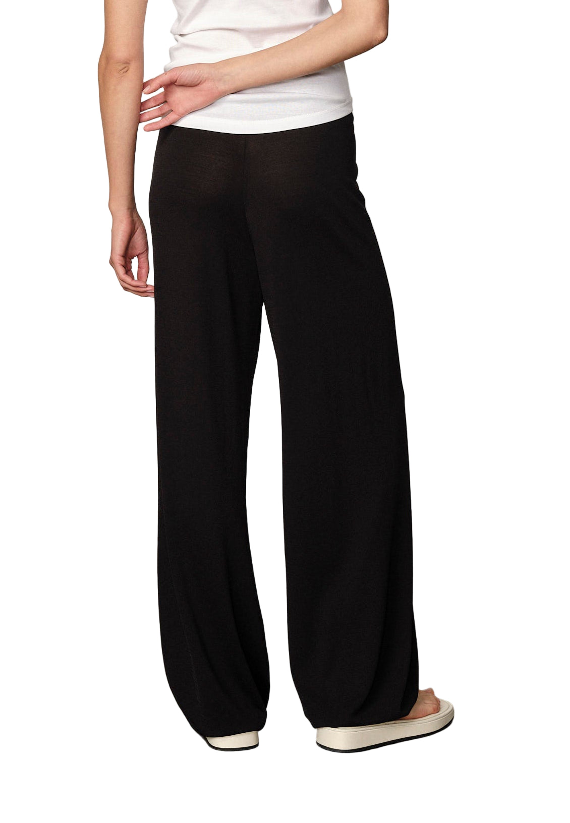Herskind - Pantalone in maglia nero