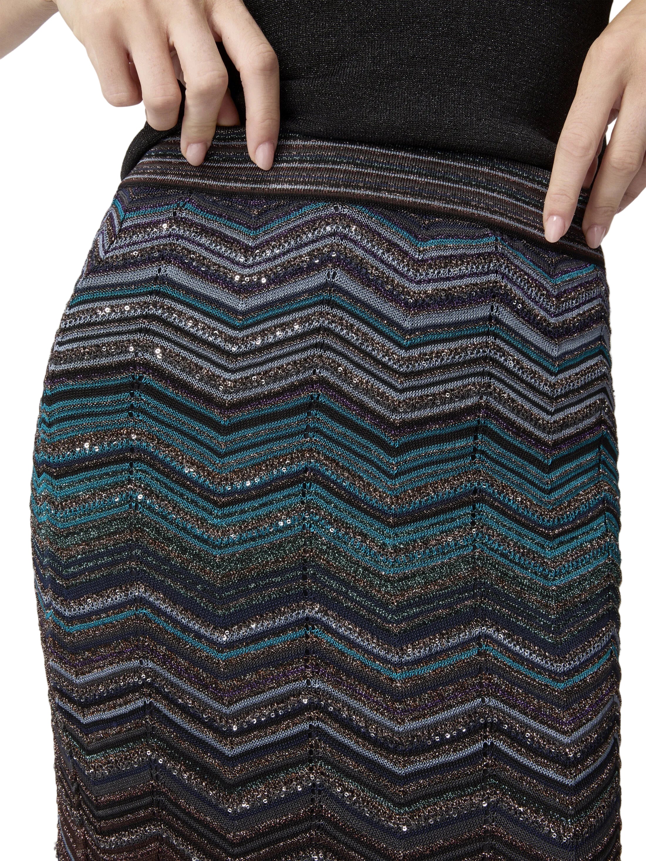 Missoni - Gonna lunga con paillettes