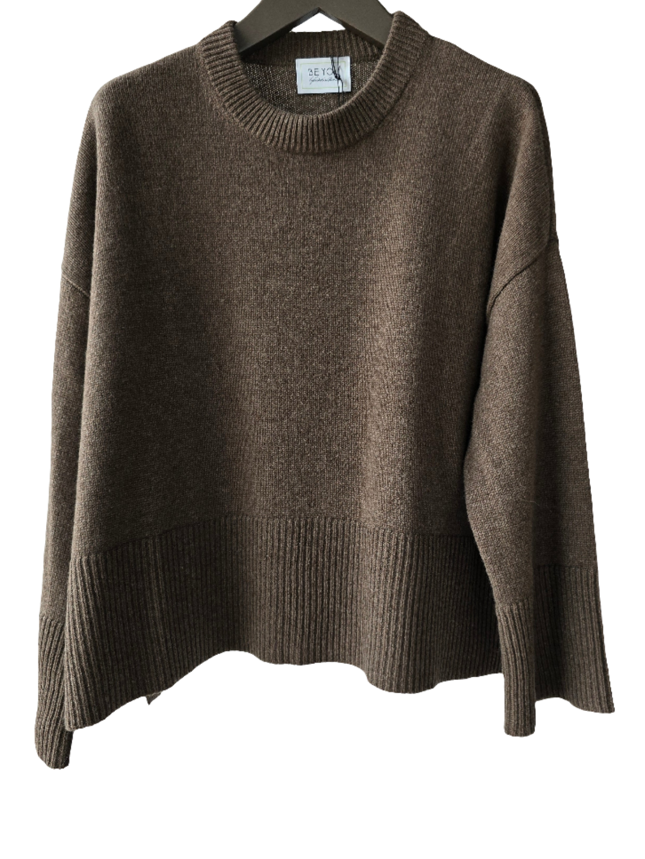 Maglia girocollo in cashmere