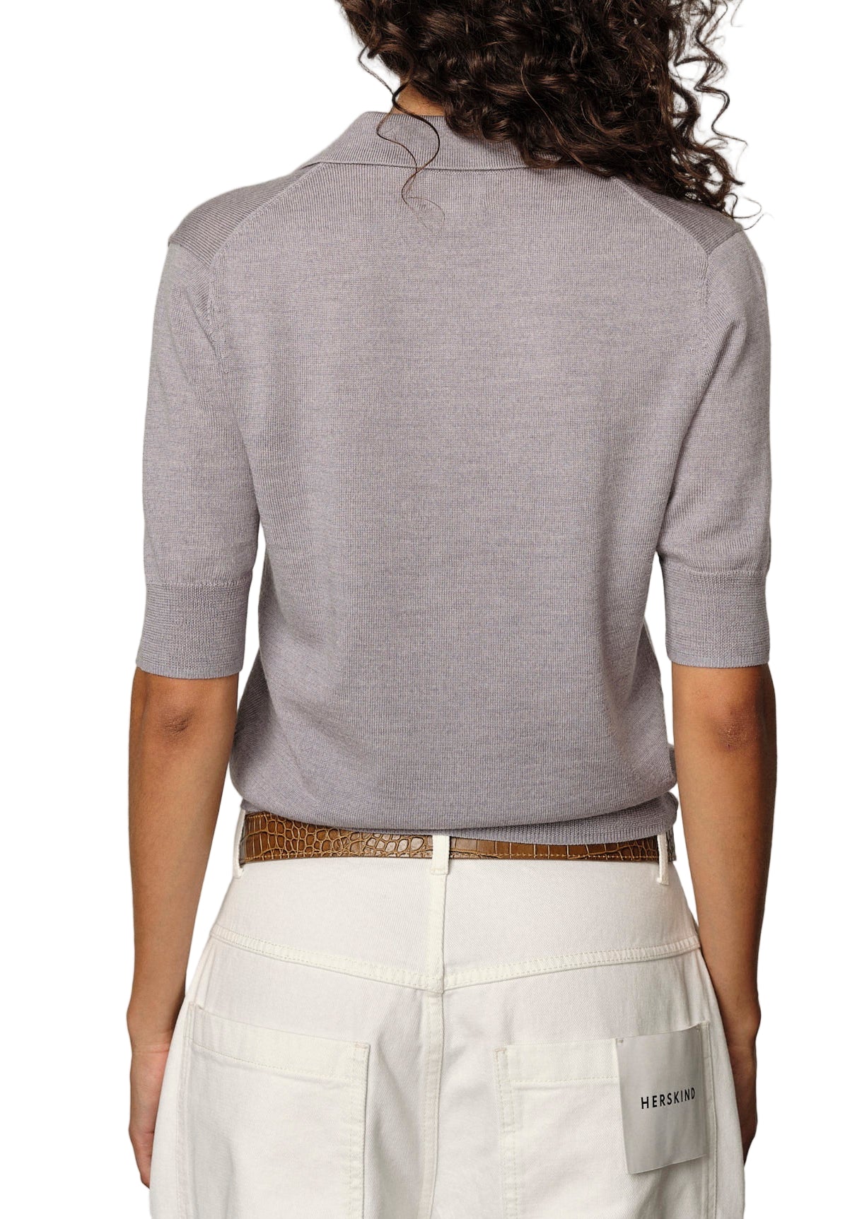 Herskind - Cardigan grigio "Kaspar"