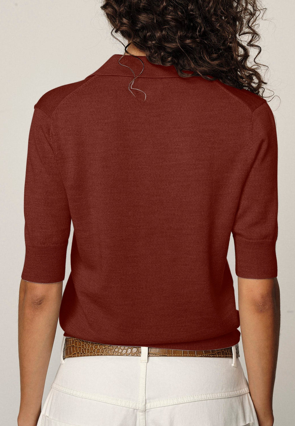 Herskind - Cardigan marrone "Kaspar"