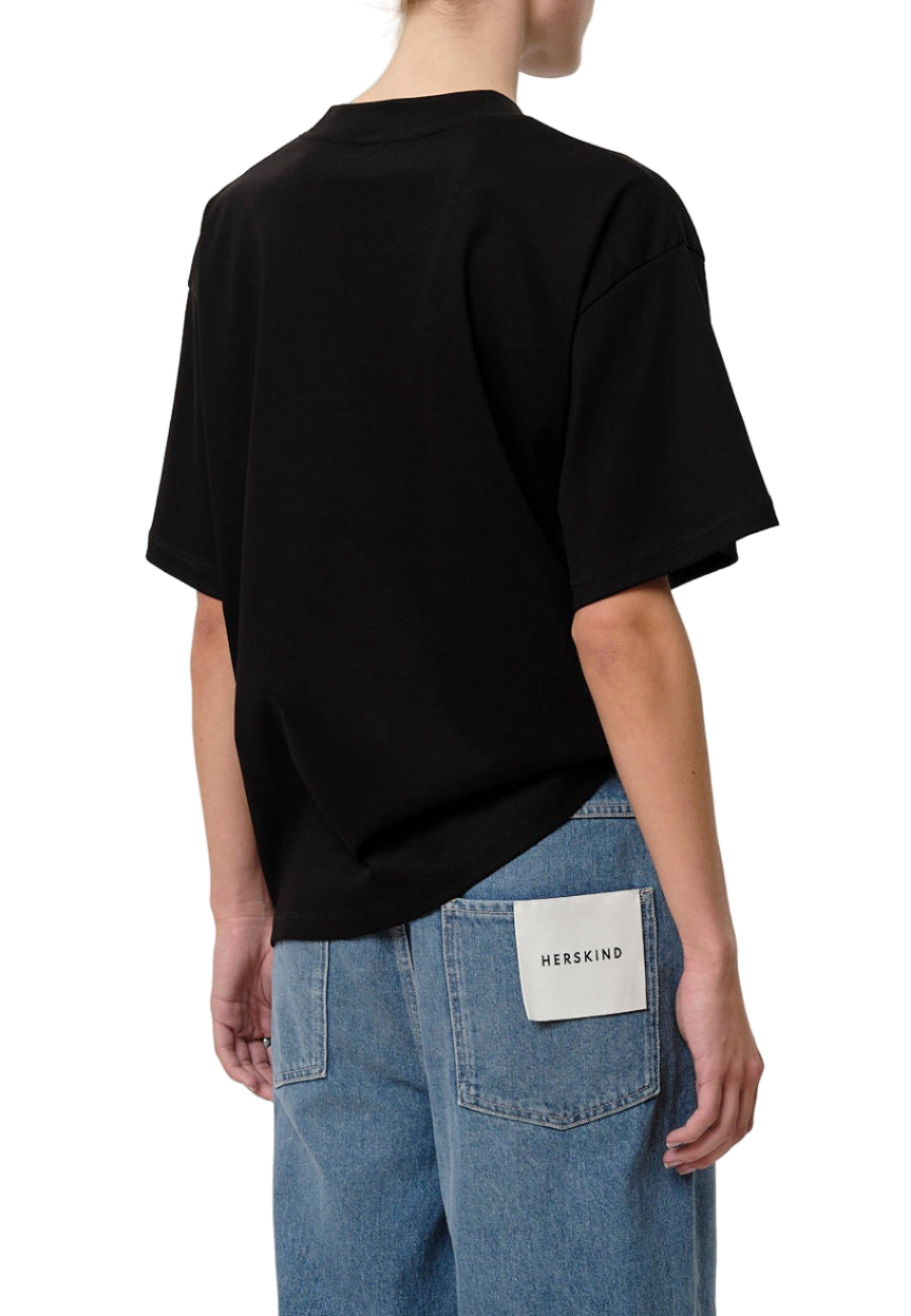 Herskind - T-shirt nera "Larsson"