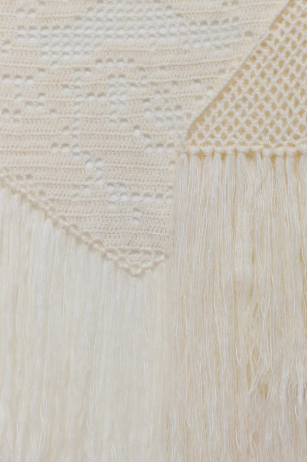 Scialle Coperta Peonia Marna White Chiara Is
