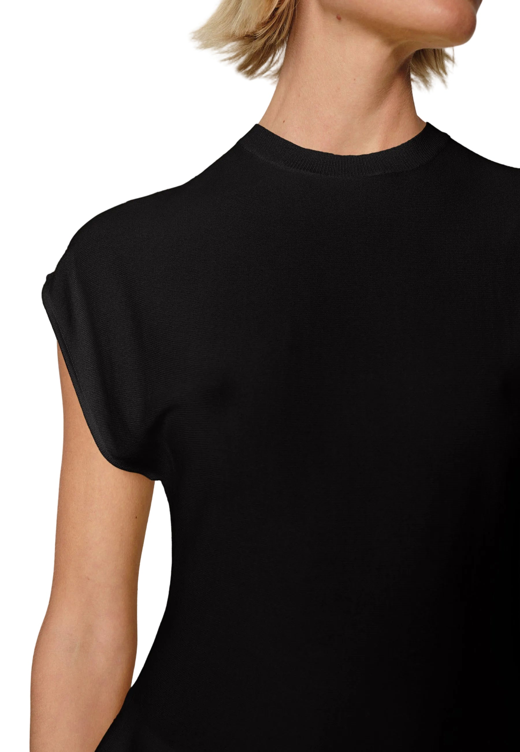 Herskind - Blusa in maglia nera "Sean"