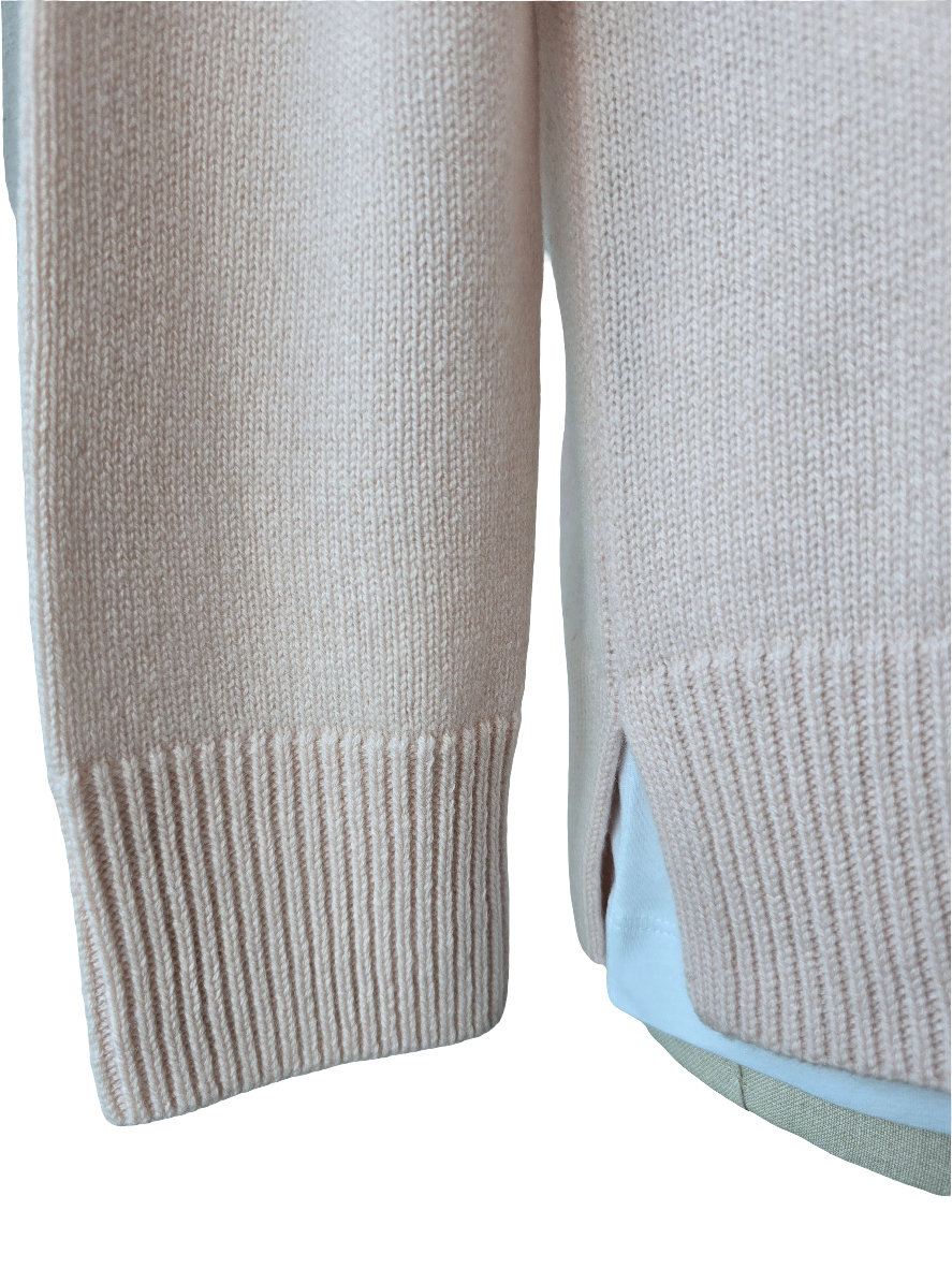 Maglia in cashmere collo lupetto